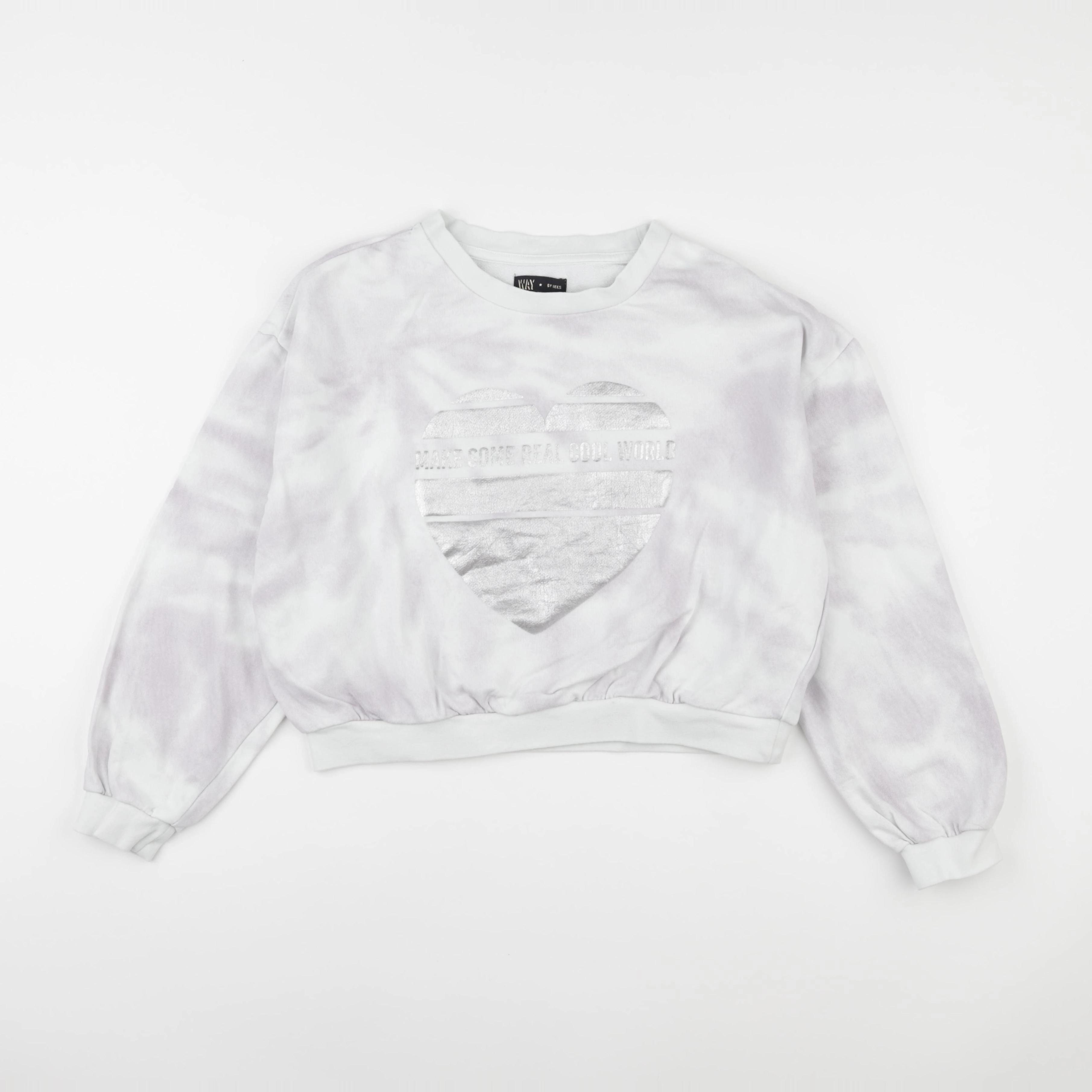 IKKS - sweat blanc - 14 ans