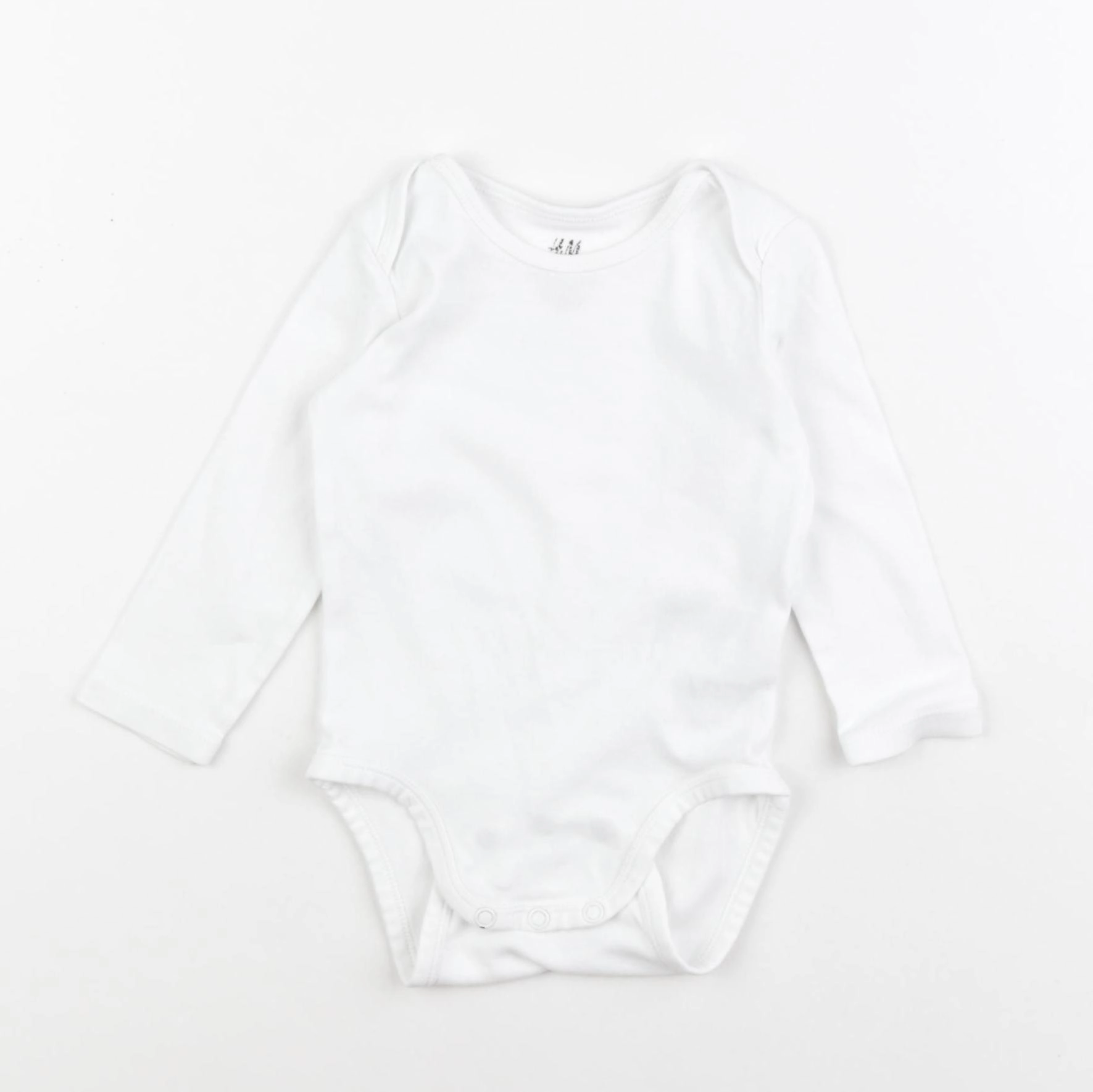 H&M - body blanc - 6/9 mois