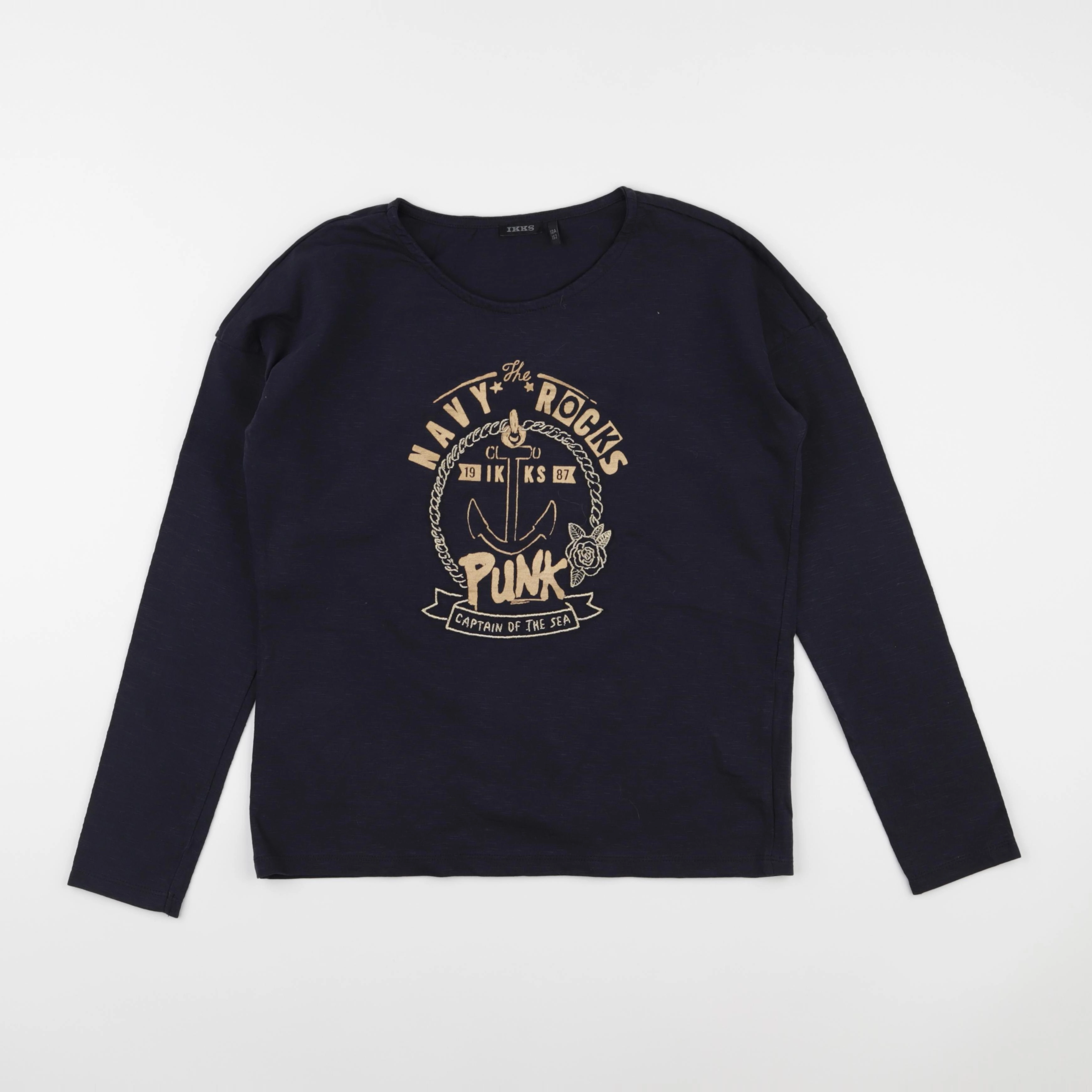 IKKS - tee-shirt bleu - 12 ans