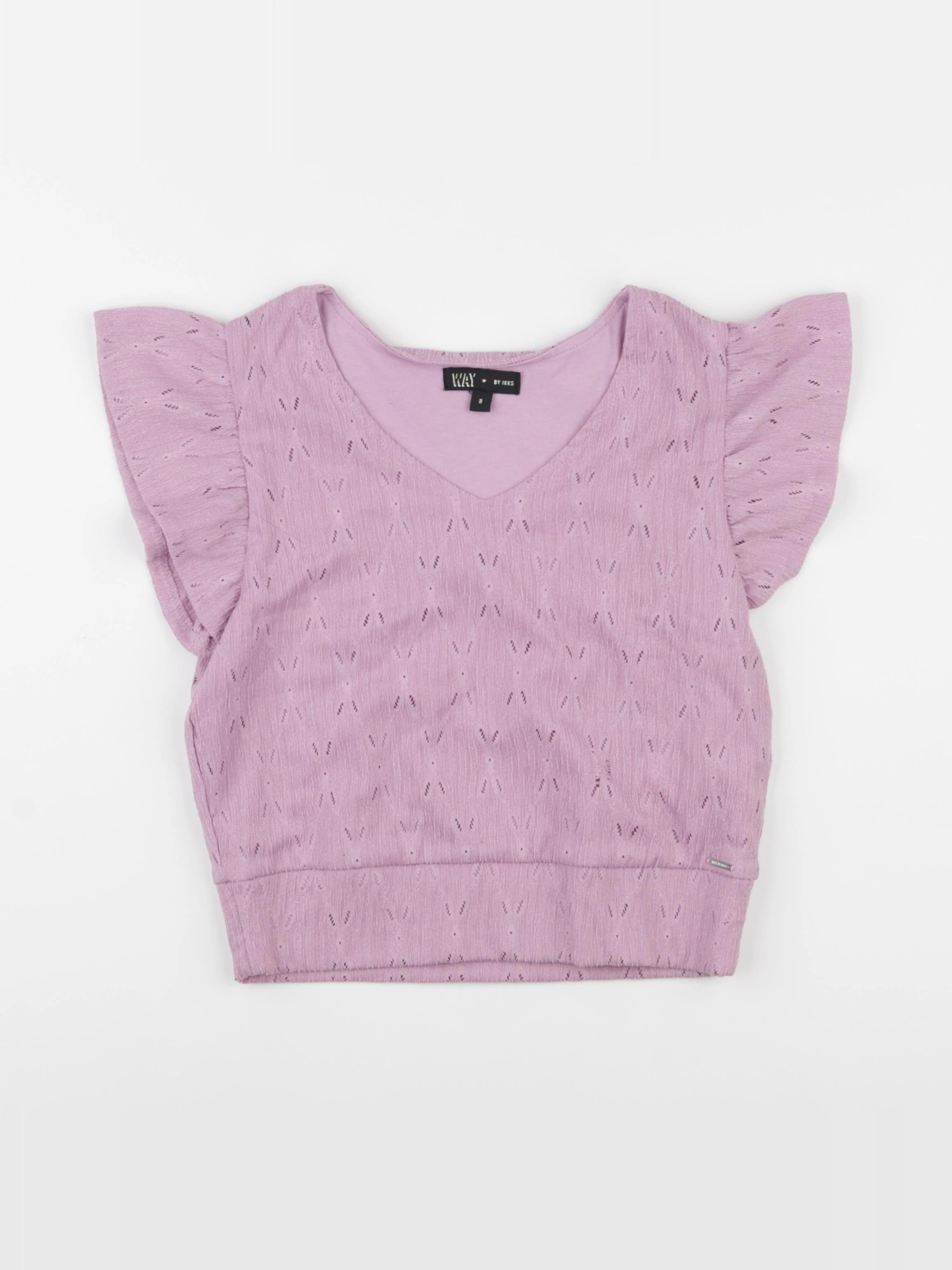 IKKS - blouse violet - 14 ans