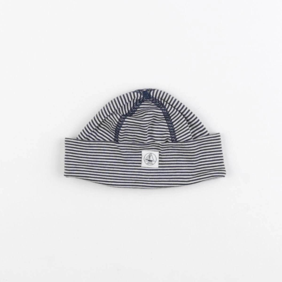 Petit Bateau - bonnet bleu - 12/18 mois