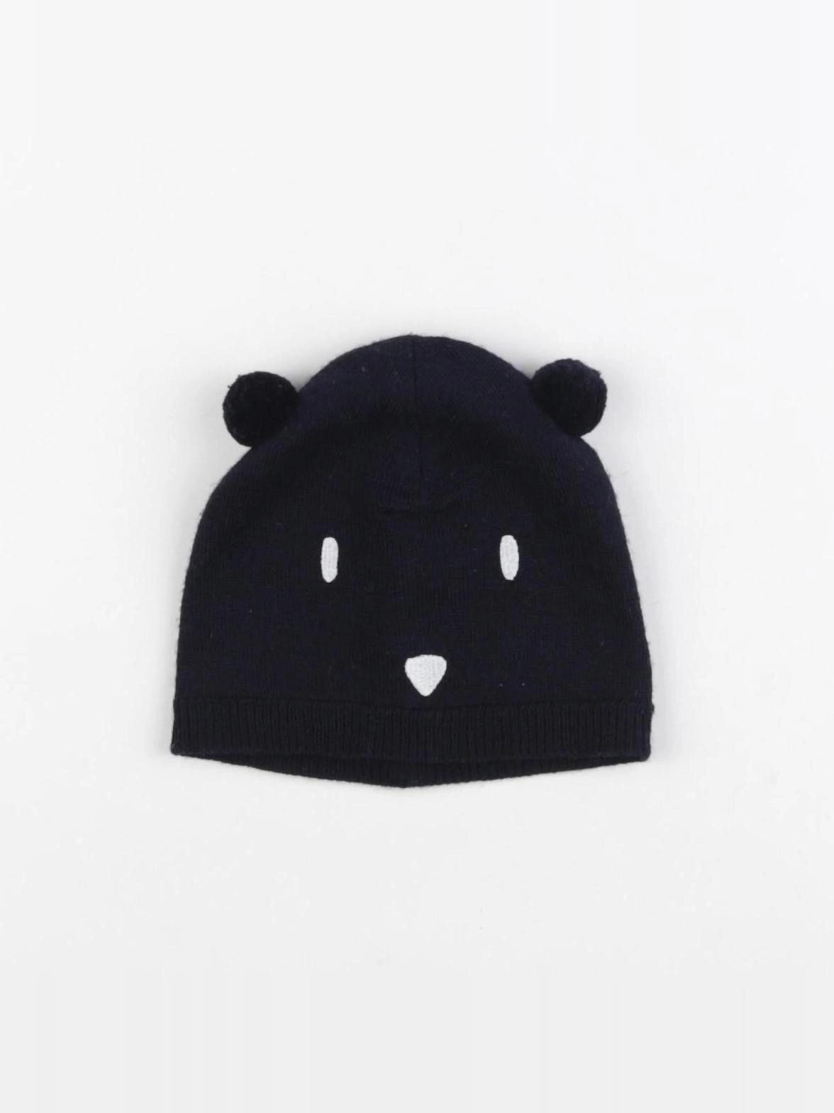 Petit Bateau - bonnet bleu - 12/18 mois