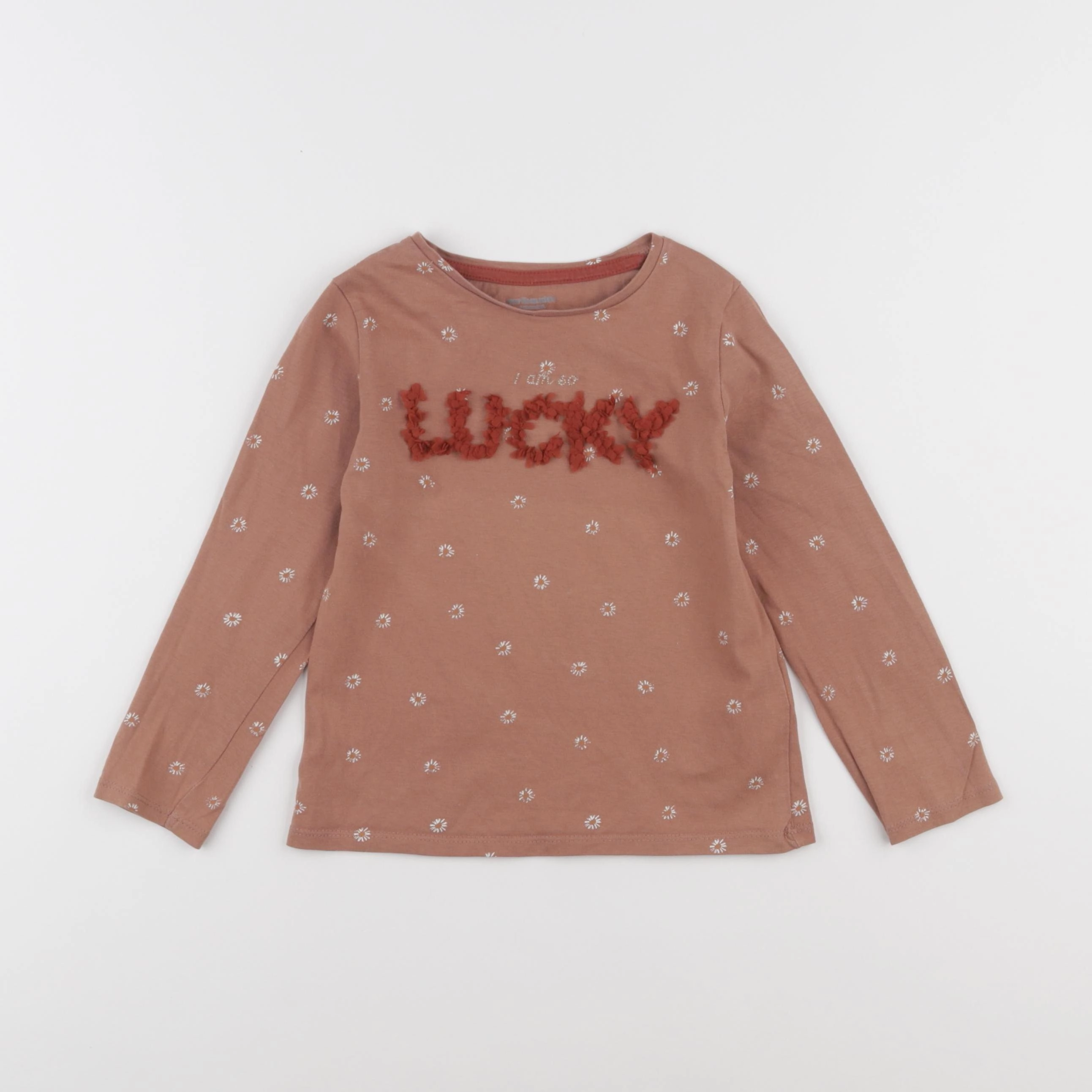 Vertbaudet - tee-shirt rose - 5 ans