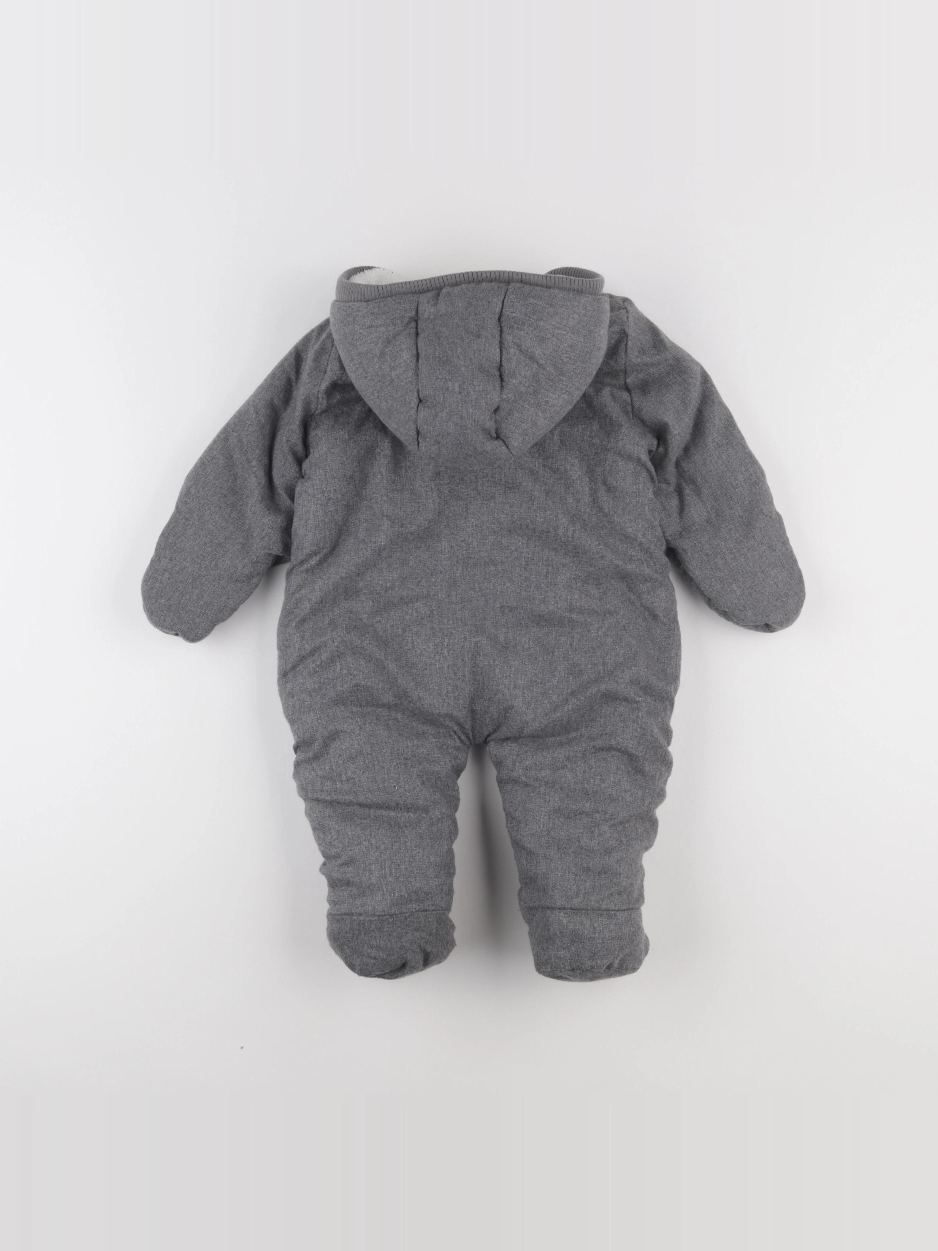Boutchou - combi-pilote gris - 6 mois