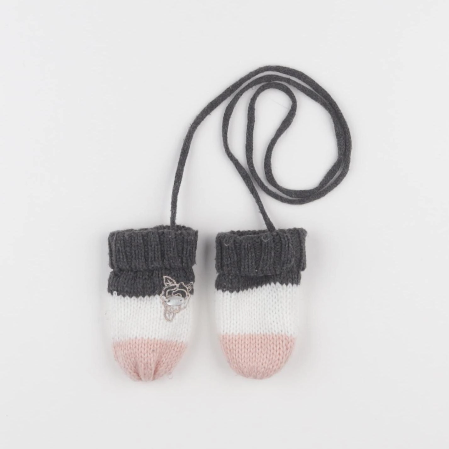 IKKS - moufles gris - 12/18 mois