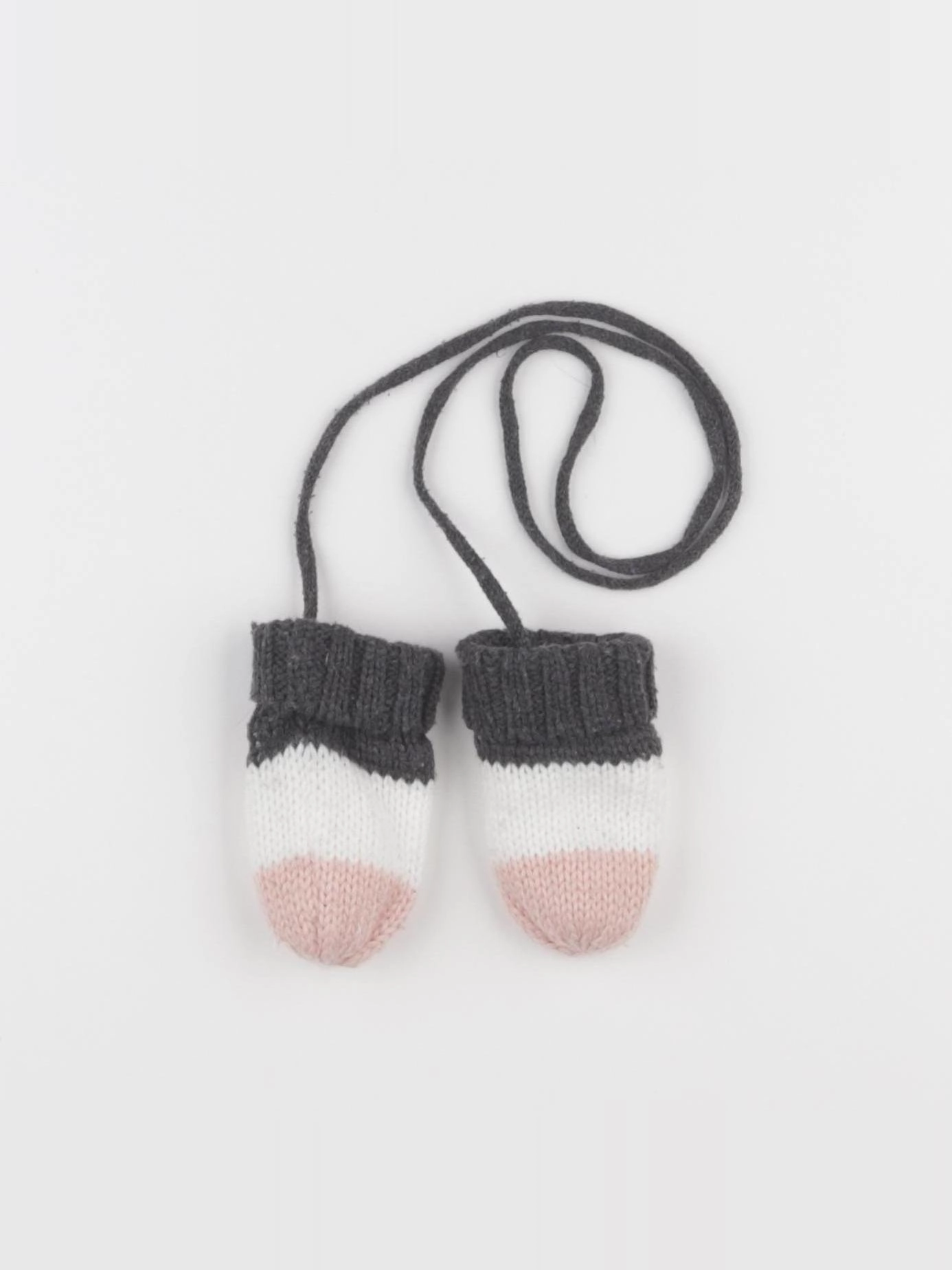 IKKS - moufles gris - 12/18 mois