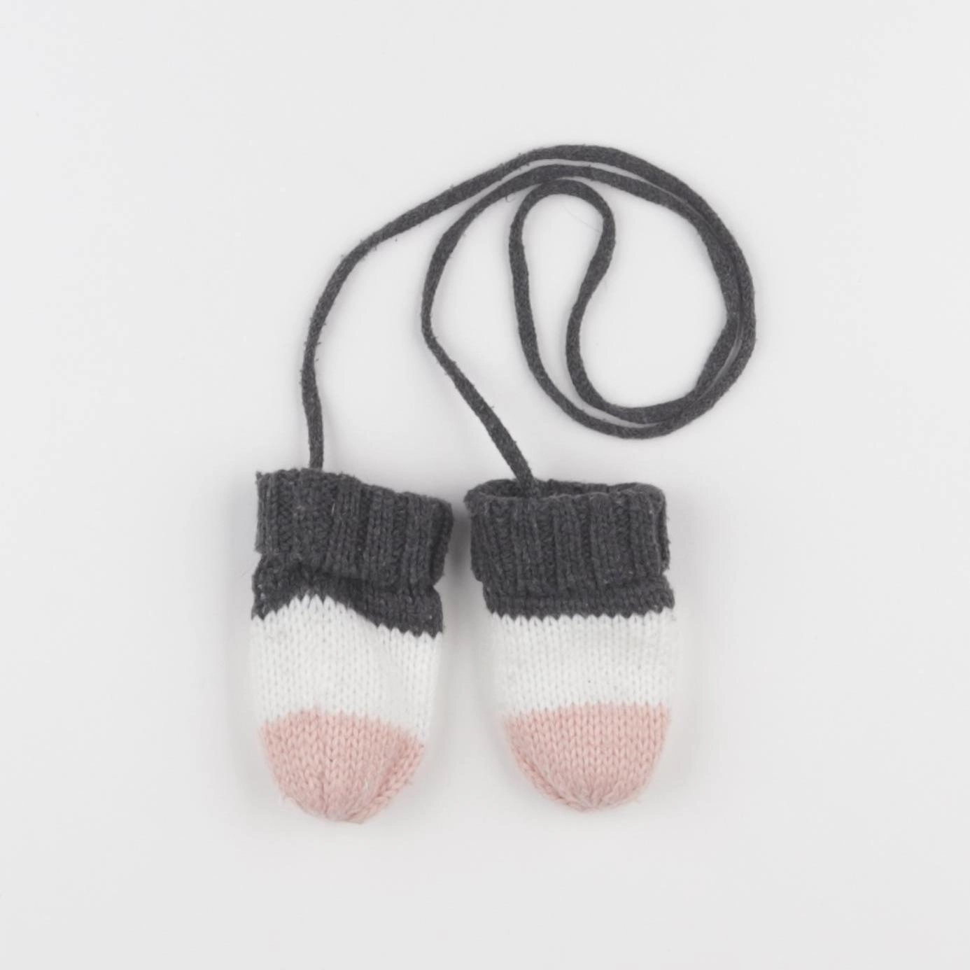 IKKS - moufles gris - 12/18 mois