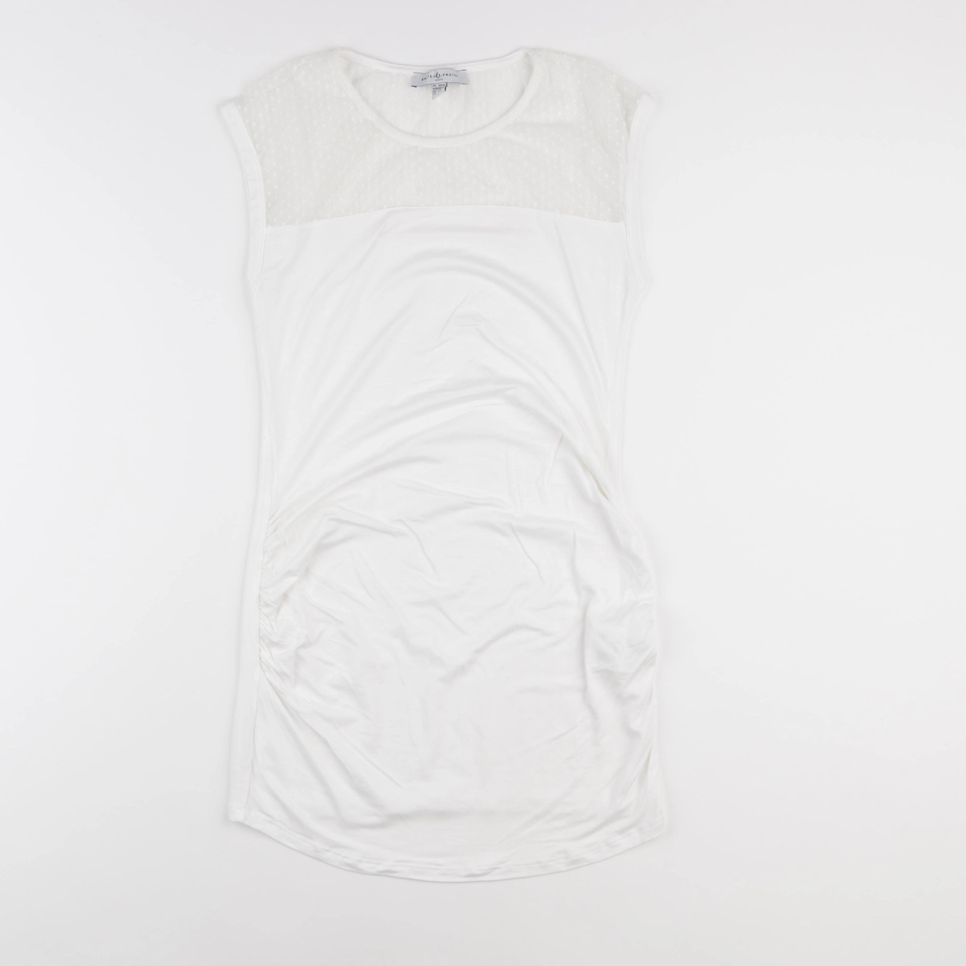 Envie de fraise - tee-shirt grossesse blanc - 34 à 36