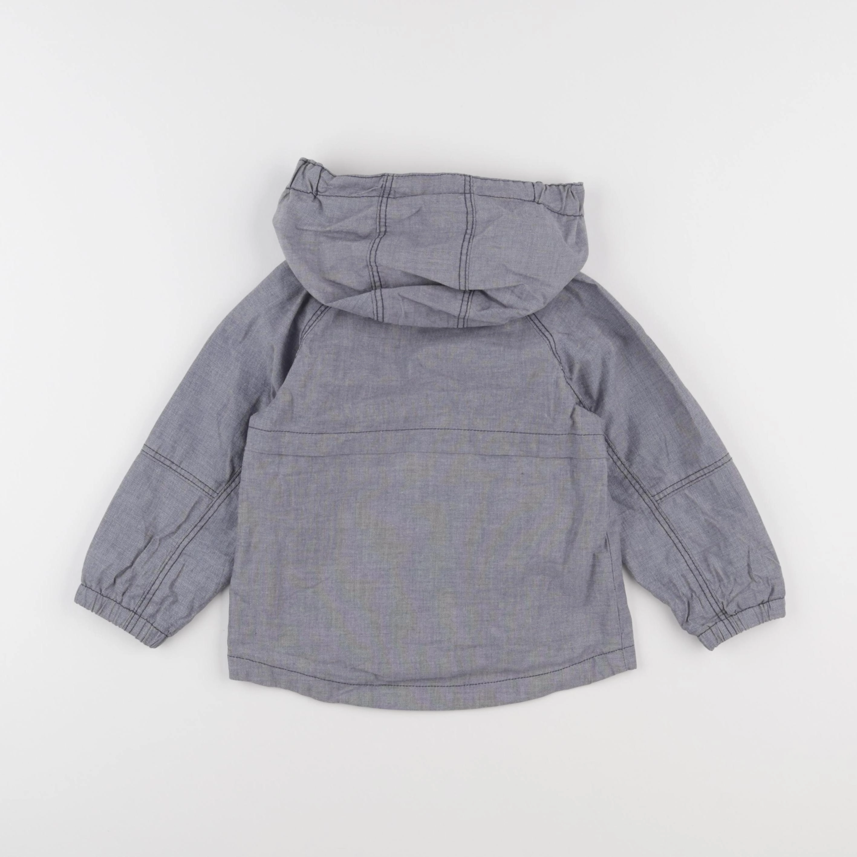 H&M - coupe-vent bleu - 12/24 mois