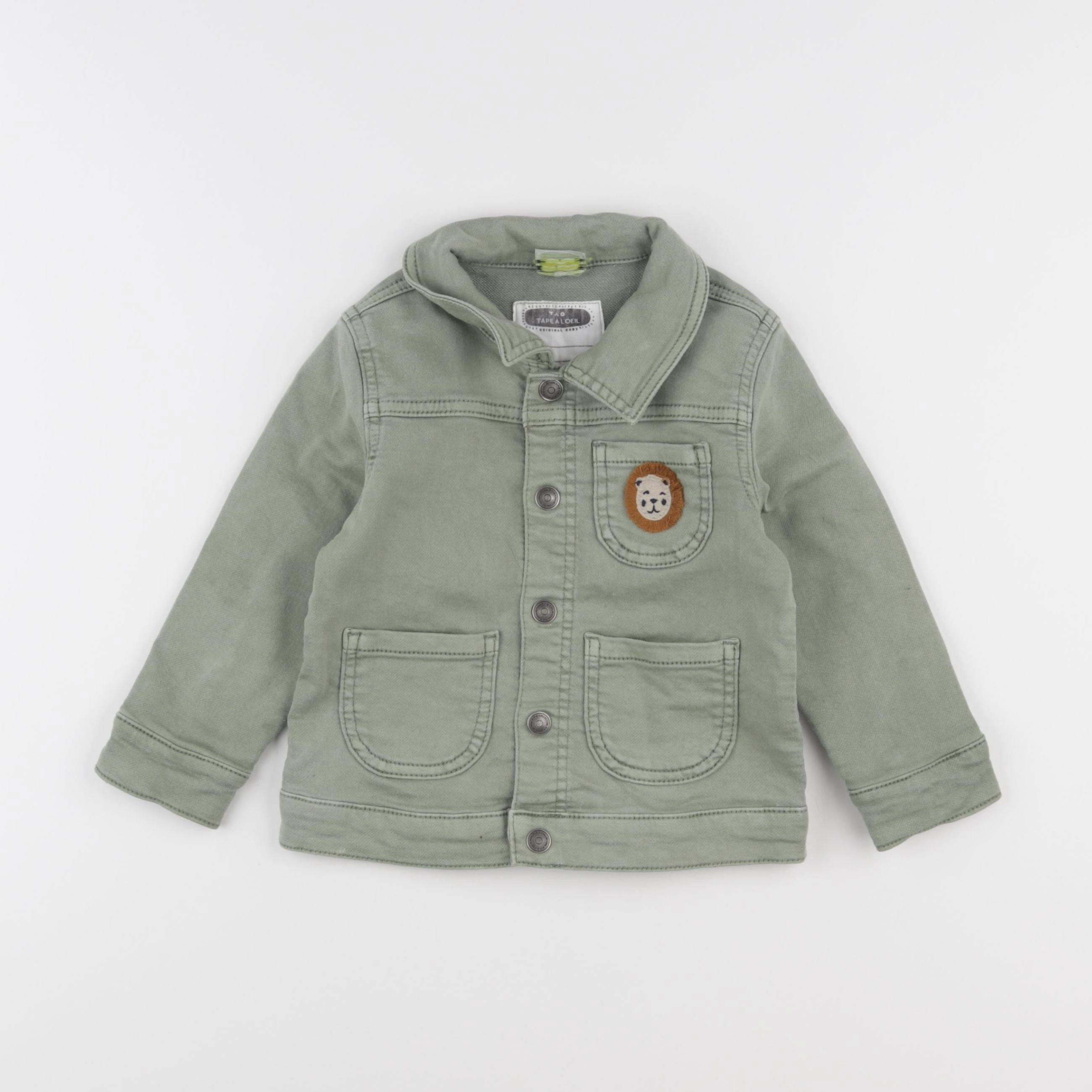 Tape à l'oeil - veste vert - 36 mois