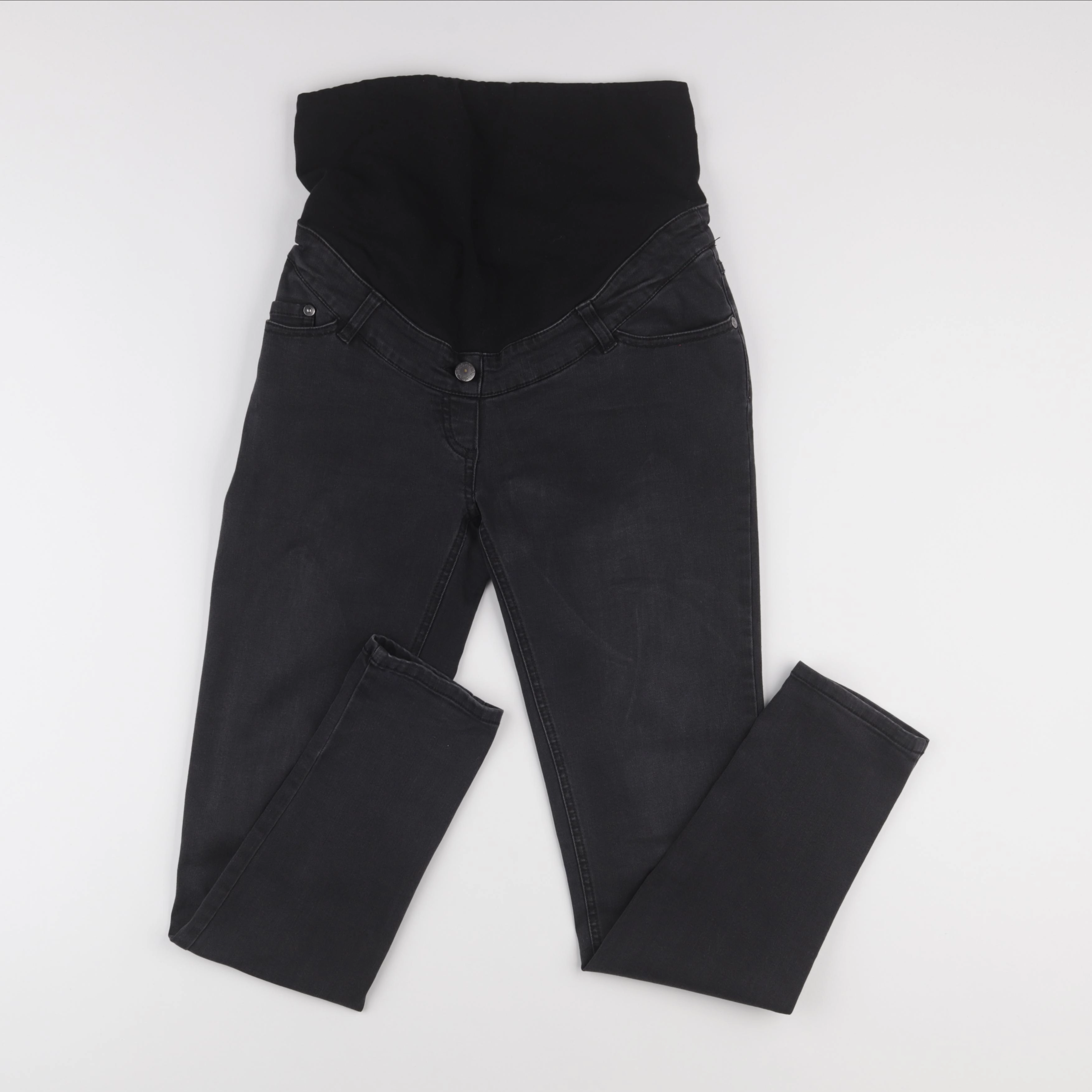 Vertbaudet - jean grossesse gris - 38