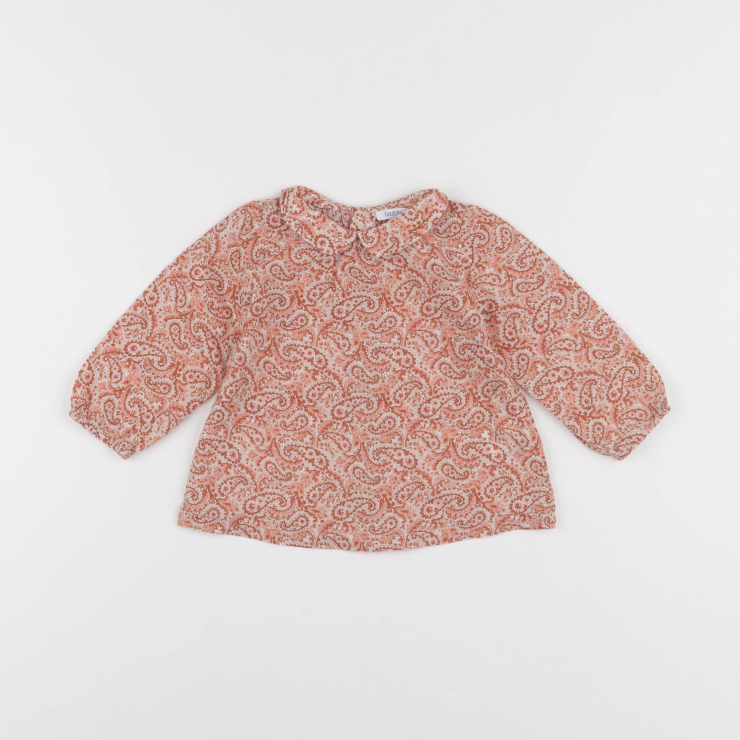 Boutchou - blouse multicolore - 9 mois