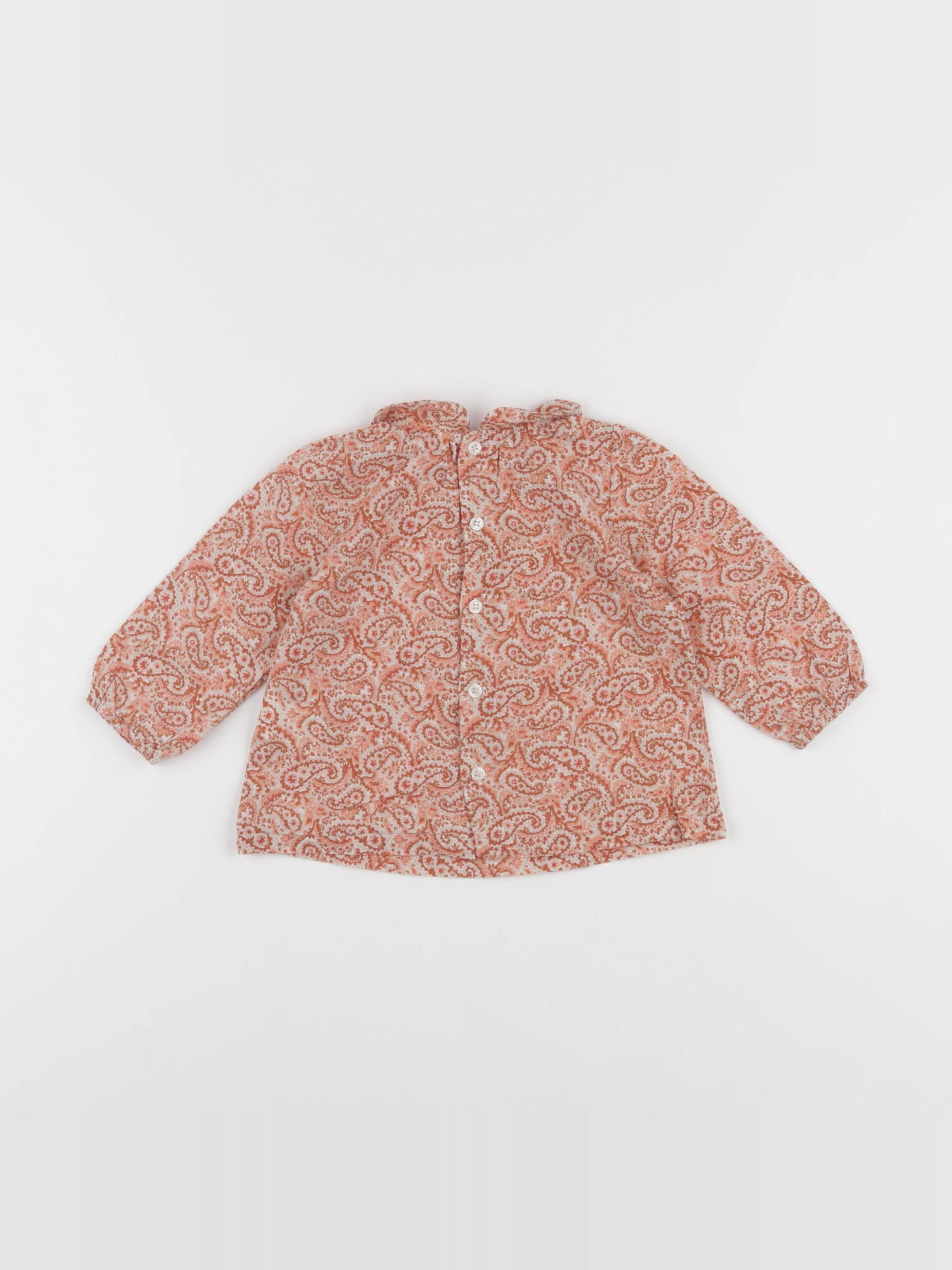 Boutchou - blouse multicolore - 9 mois
