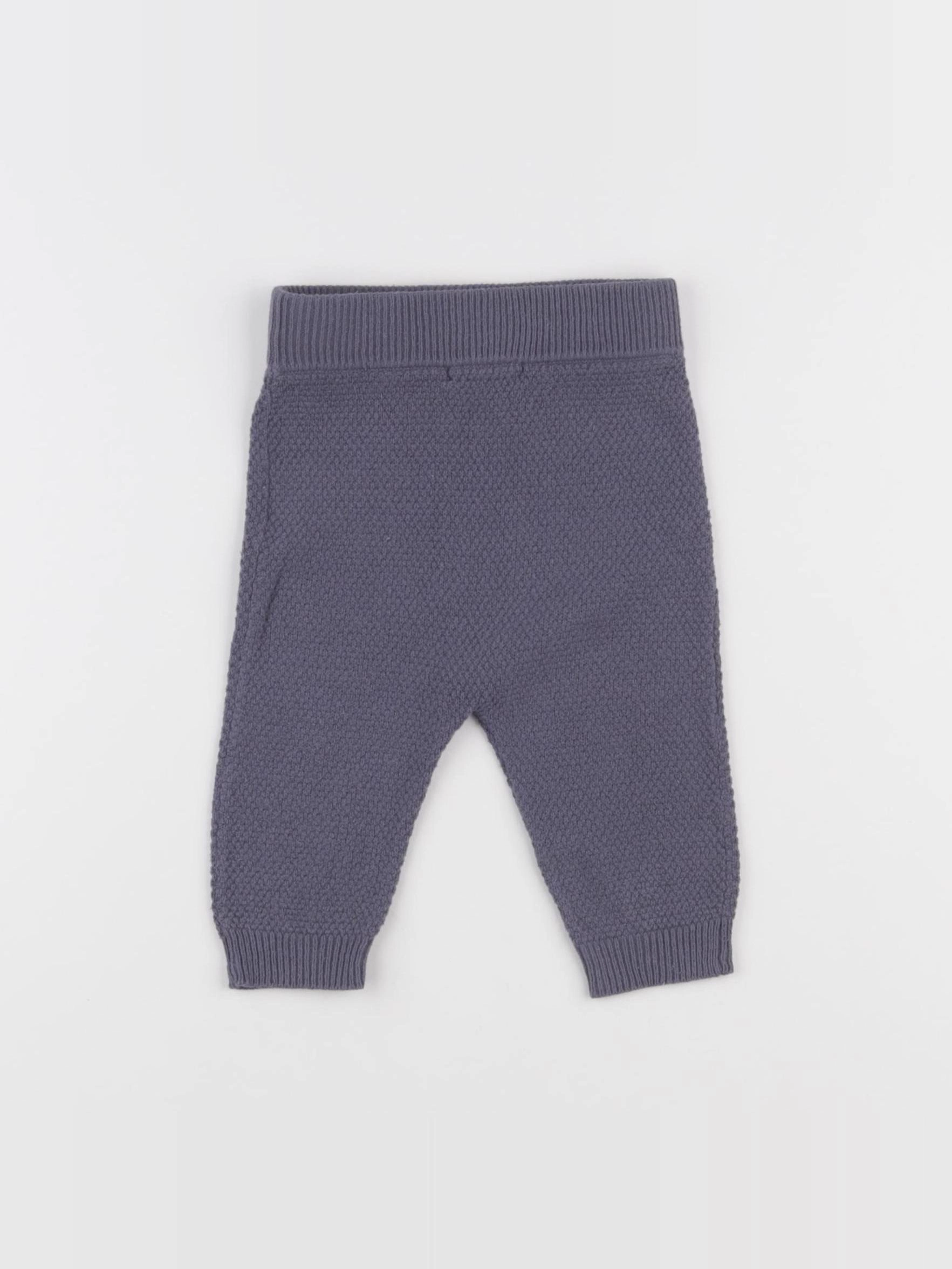 Eden & Victor - legging bleu - 6 mois