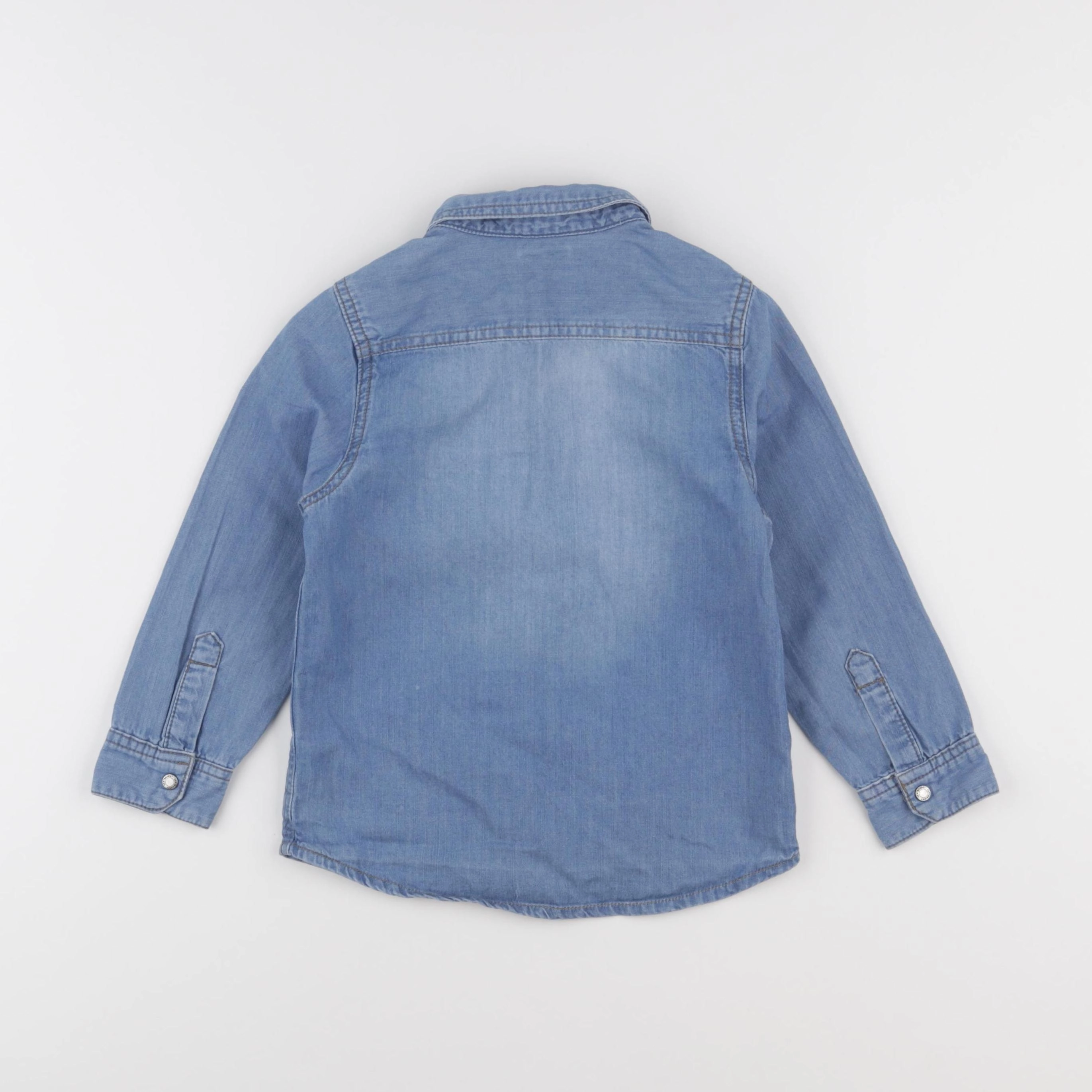 Vertbaudet - chemise bleu - 5 ans