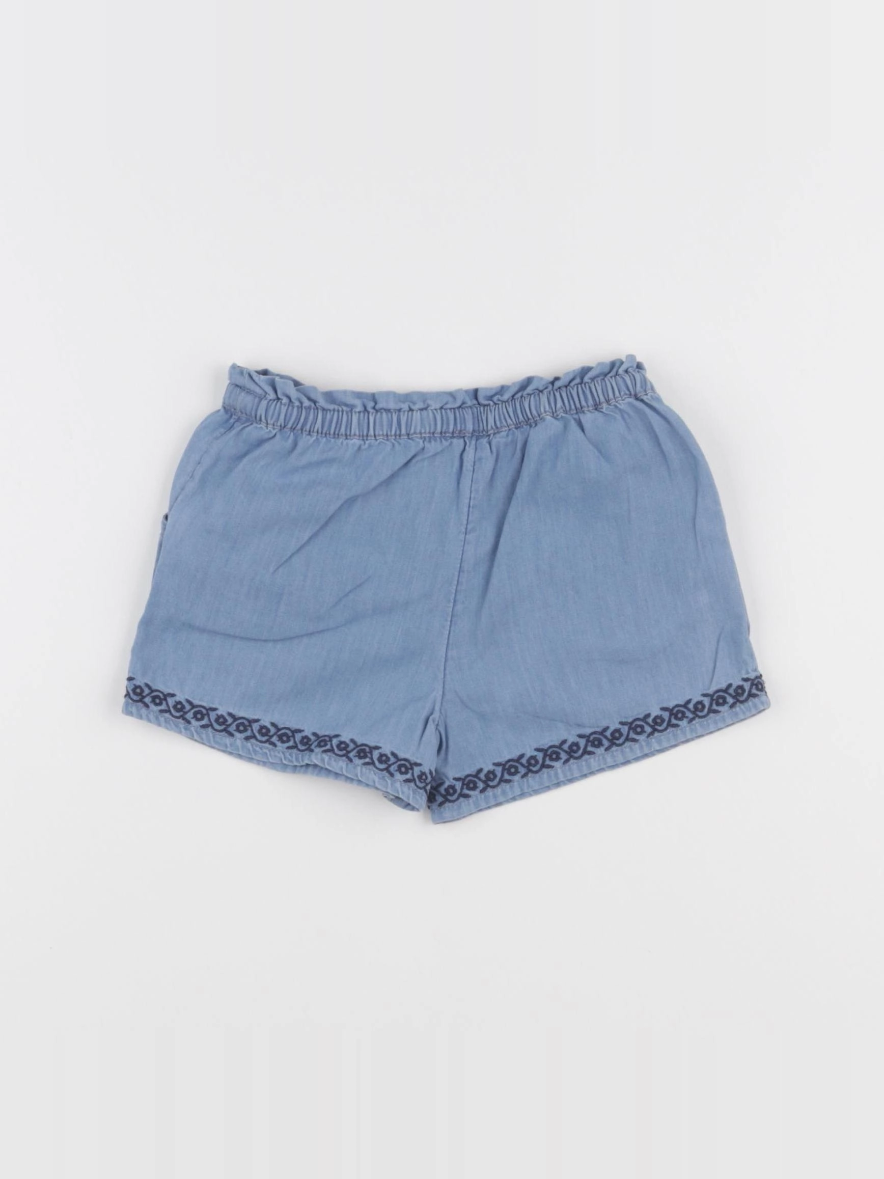 Boutchou - short bleu - 12 mois
