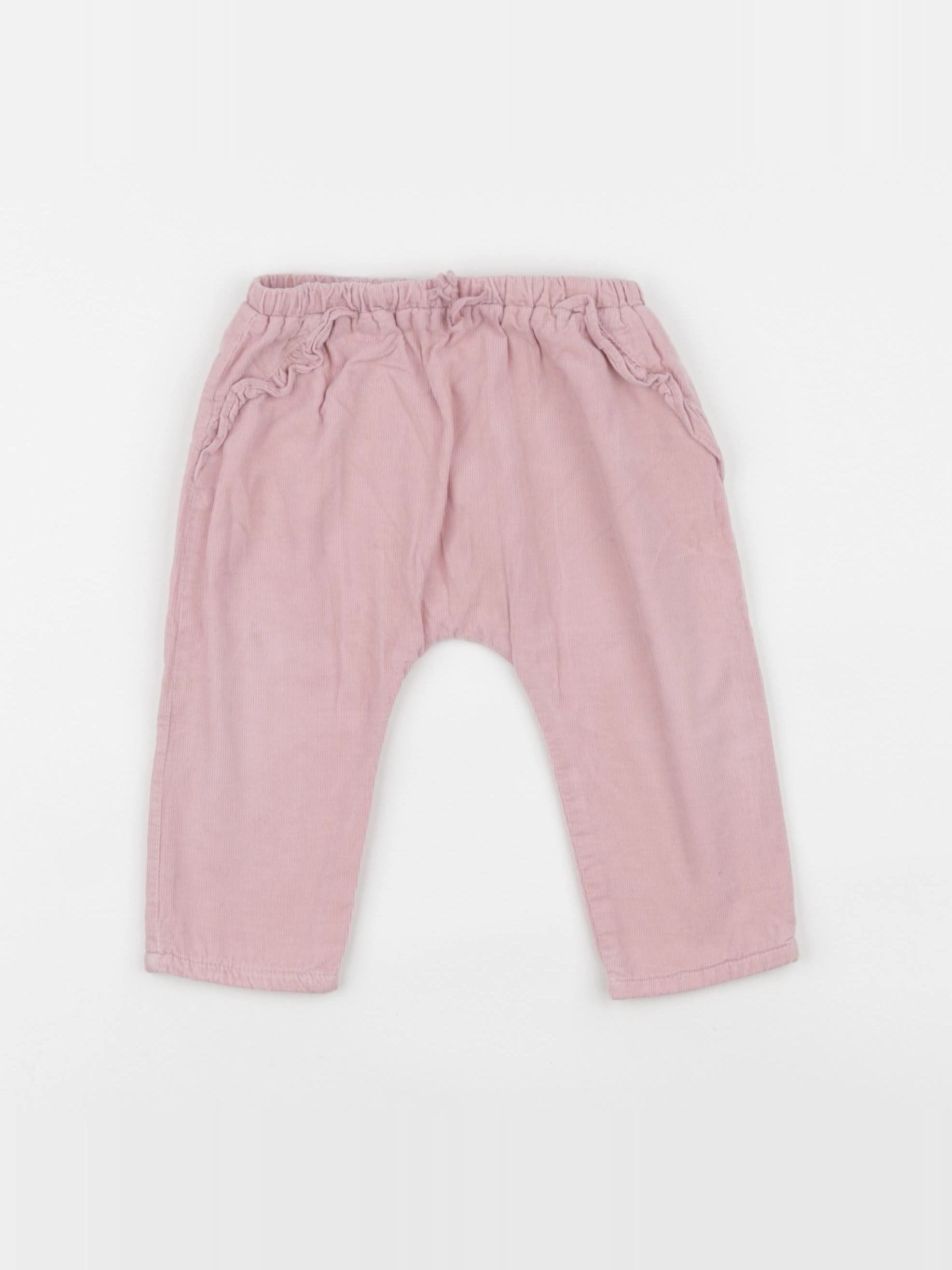 Boutchou - pantalon rose - 9 mois