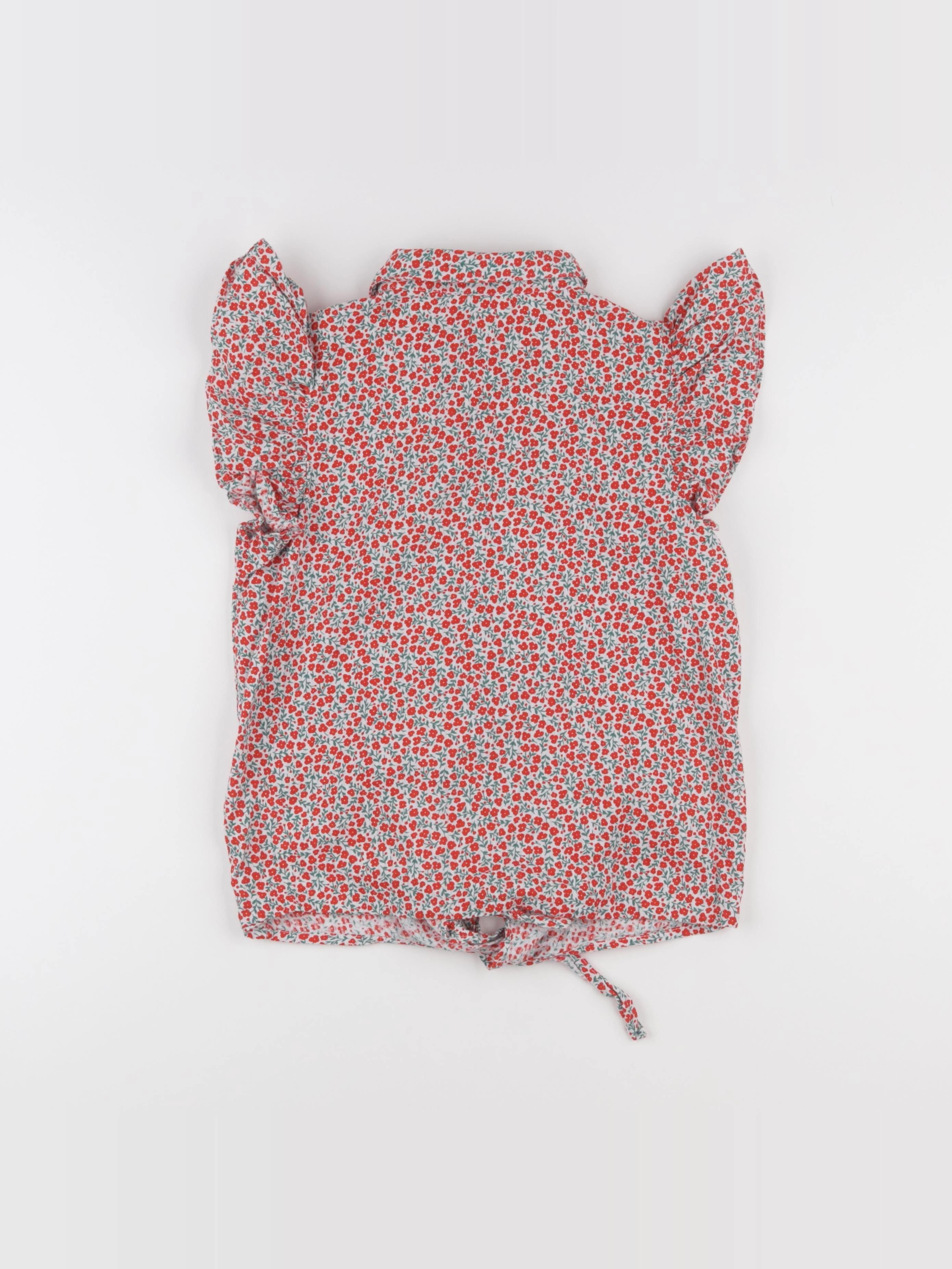 Vertbaudet - blouse rouge - 10 ans