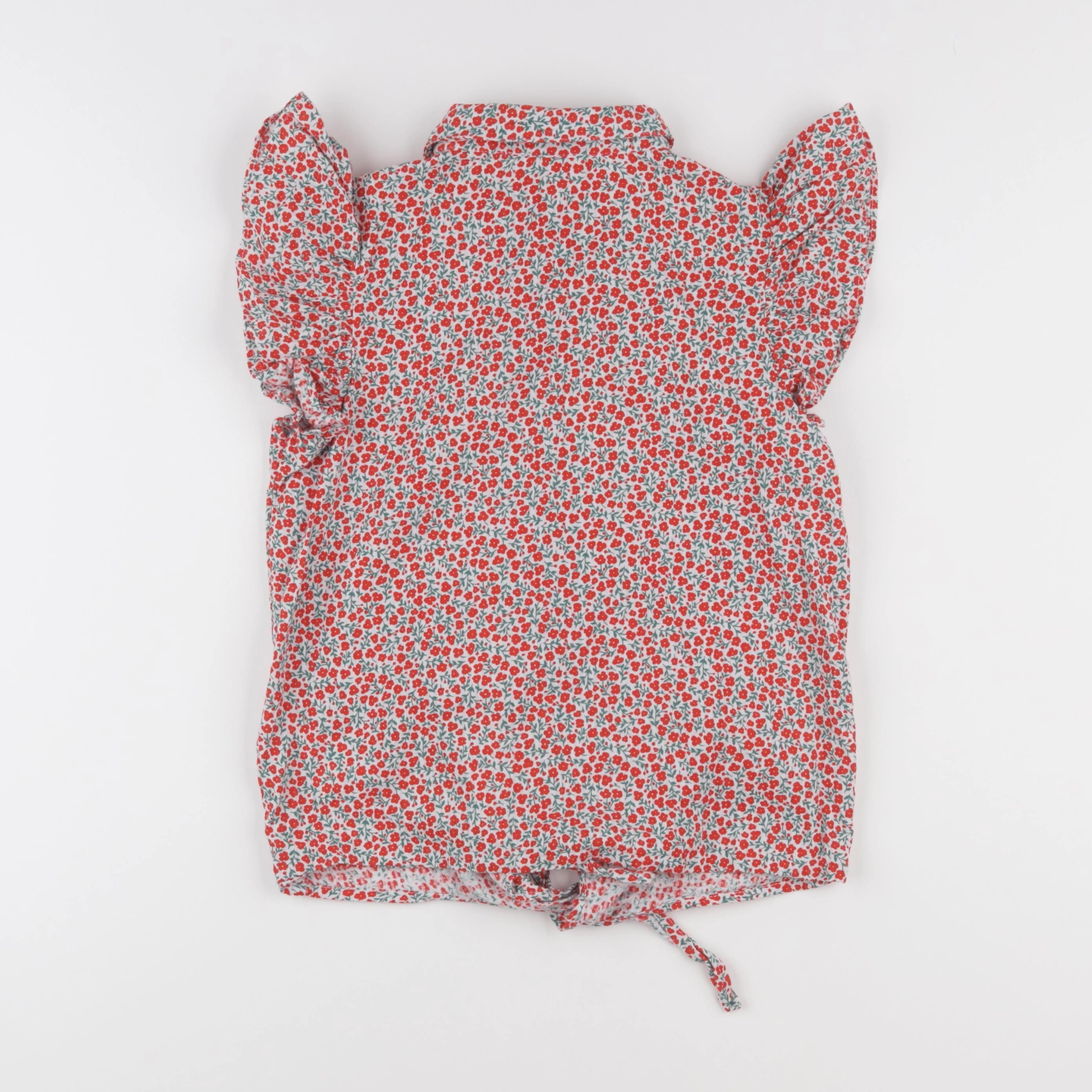 Vertbaudet - blouse rouge - 10 ans