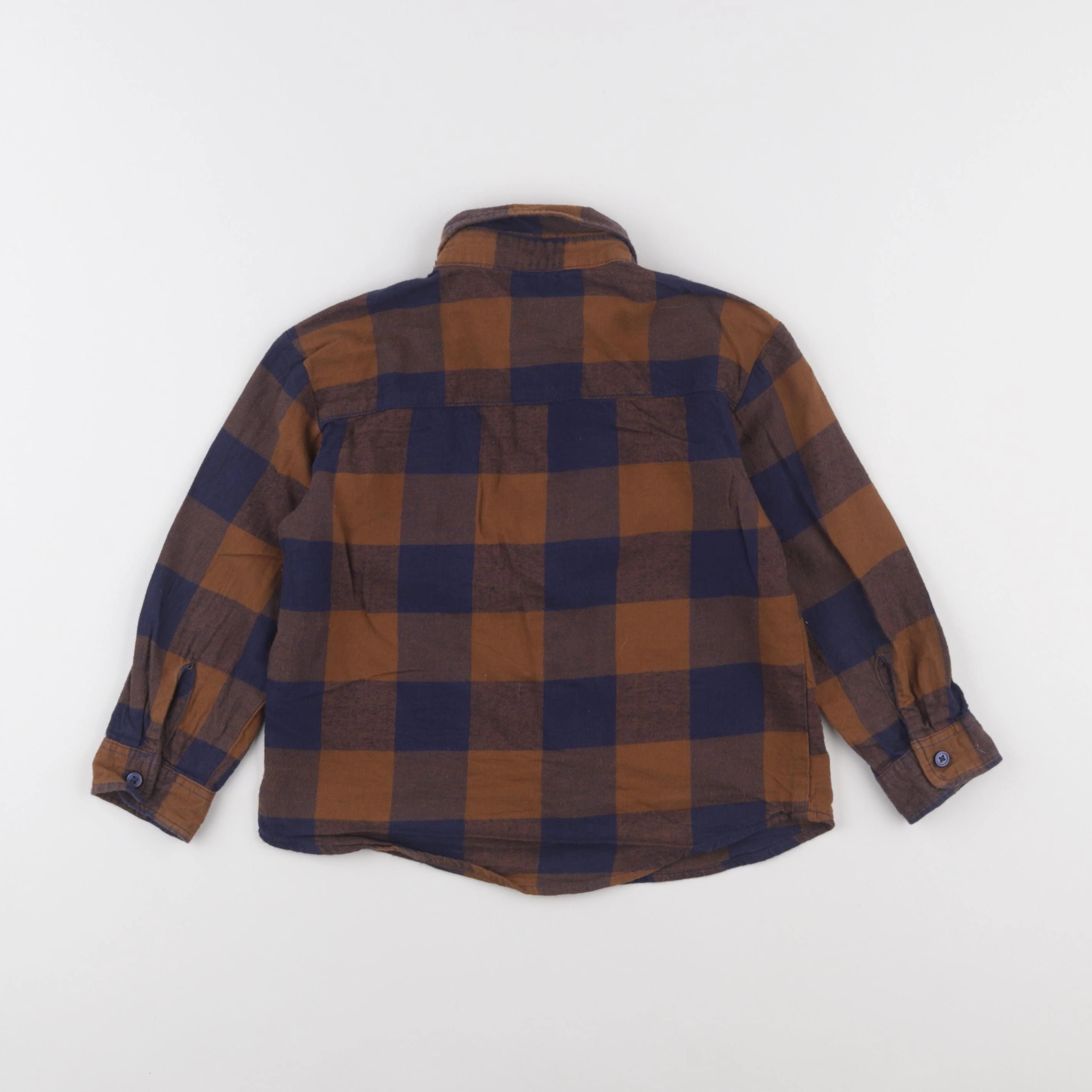 H&M - chemise marron - 4/5 ans