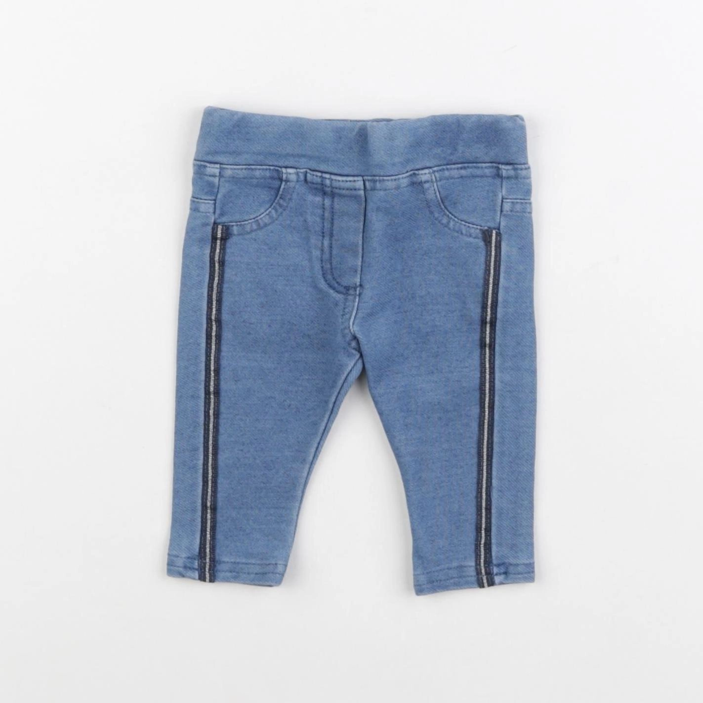 Tape à l'oeil - jegging bleu - 3 mois