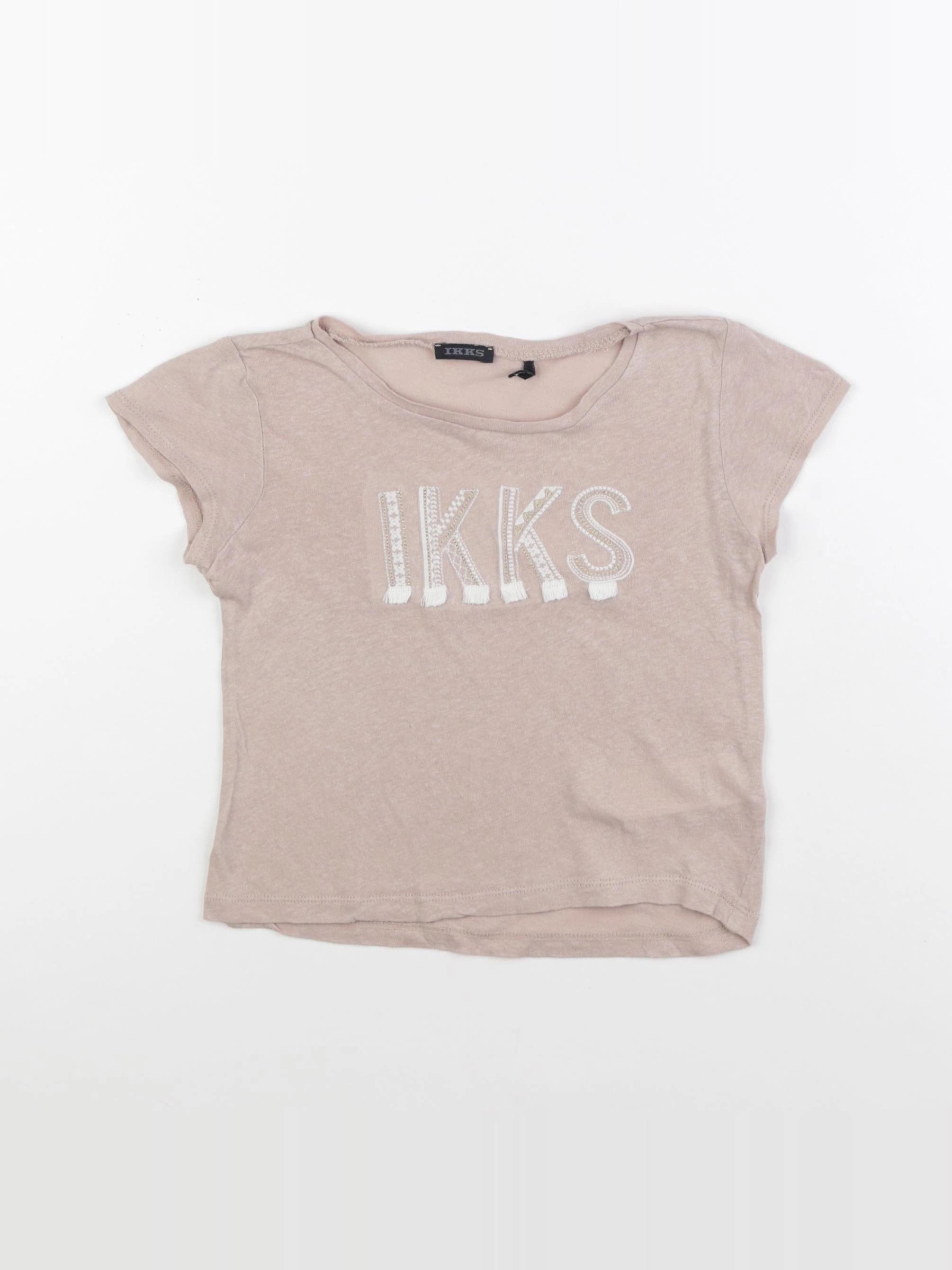 IKKS - tee-shirt beige - 3 ans