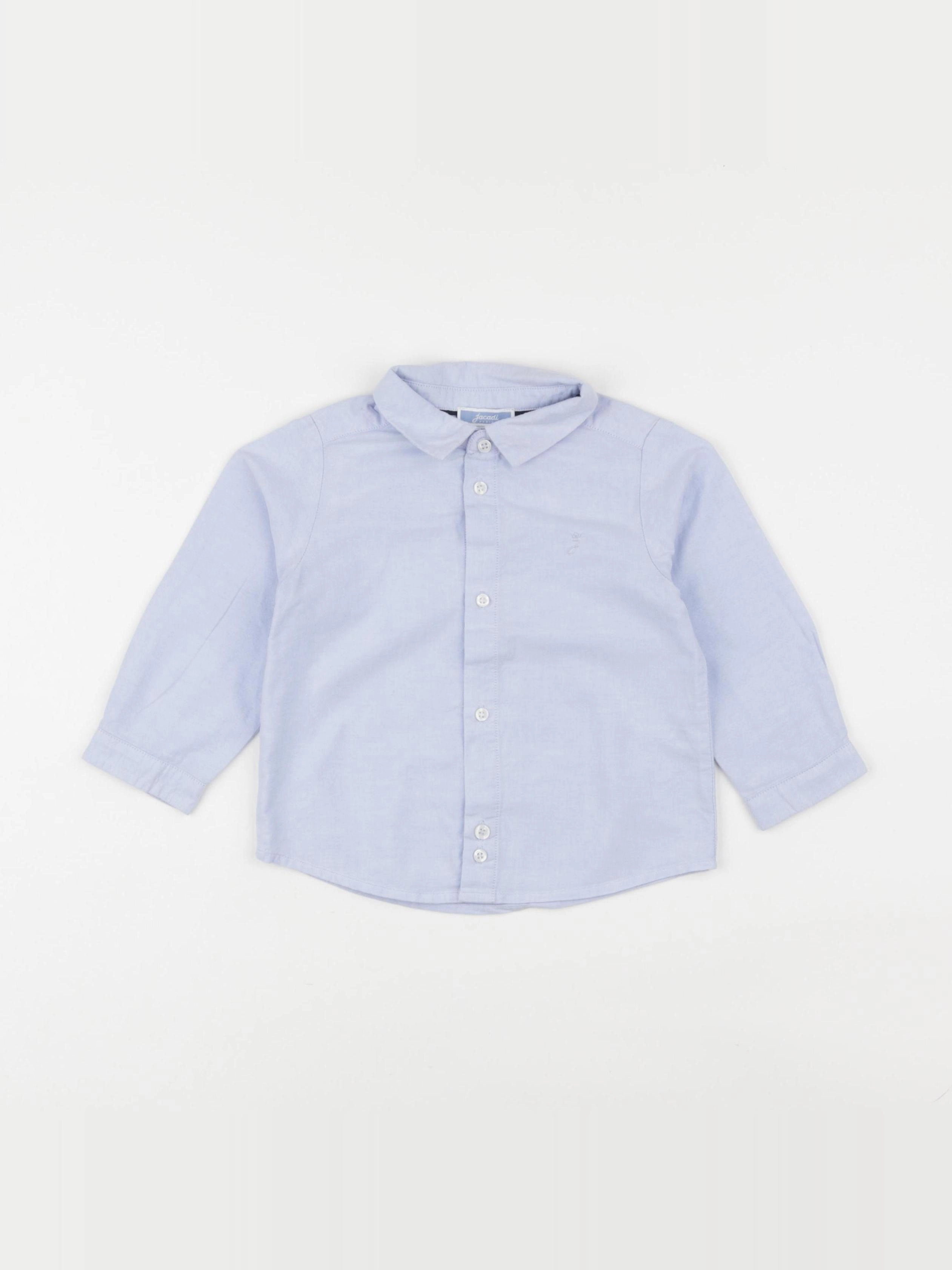 Jacadi - chemise bleu - 18 mois