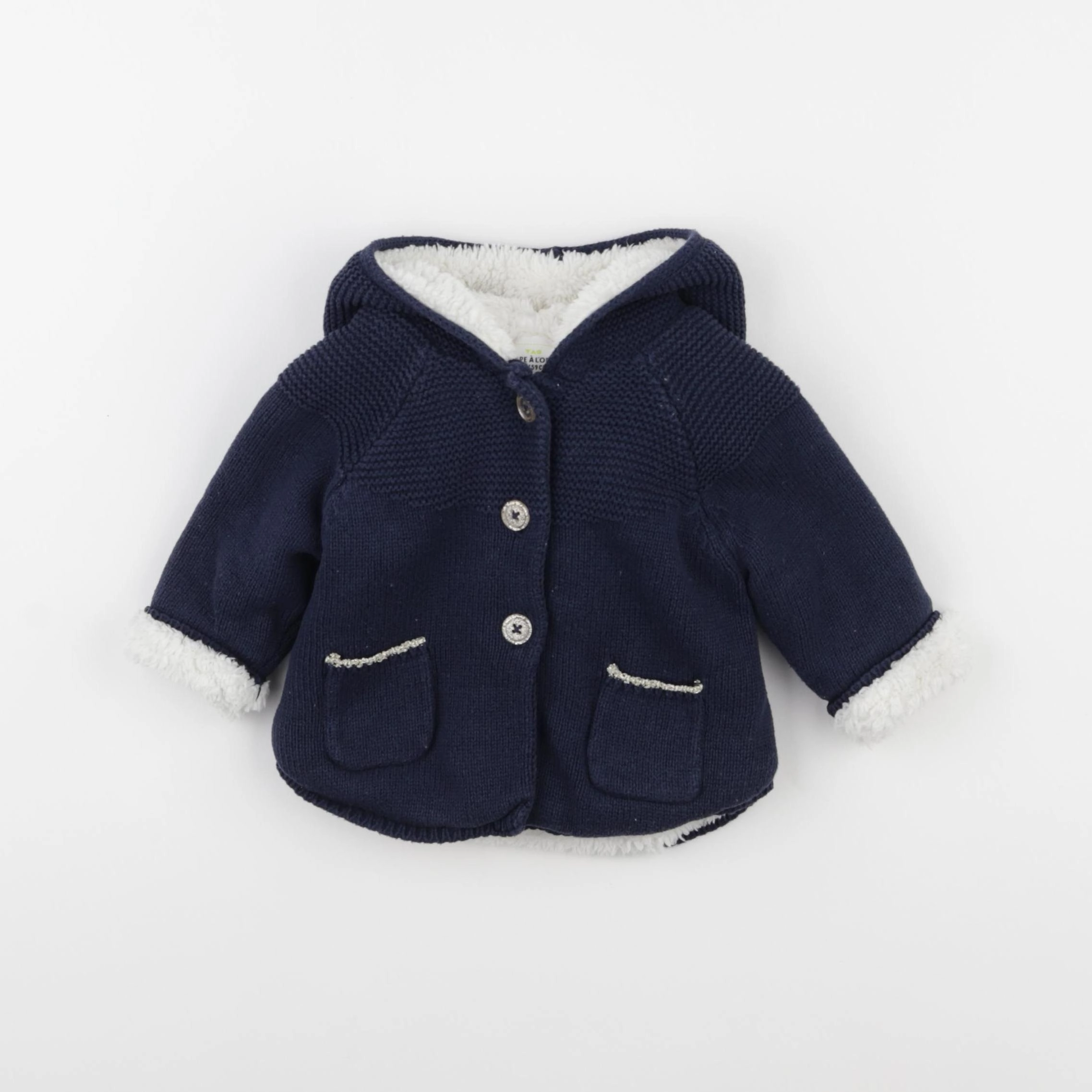 Tape à l'oeil - veste bleu - 3 mois