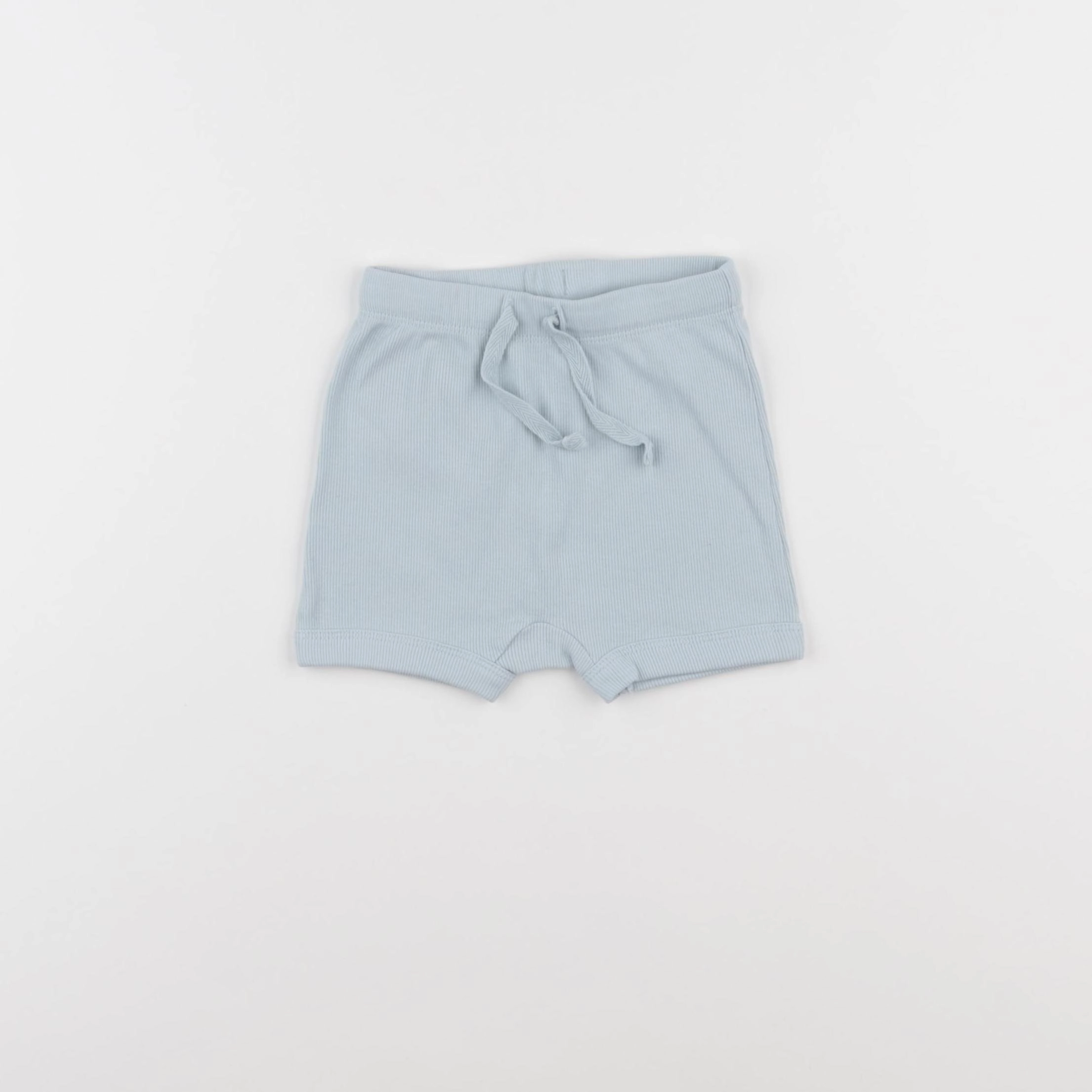 H&M - short bleu - 9/12 mois