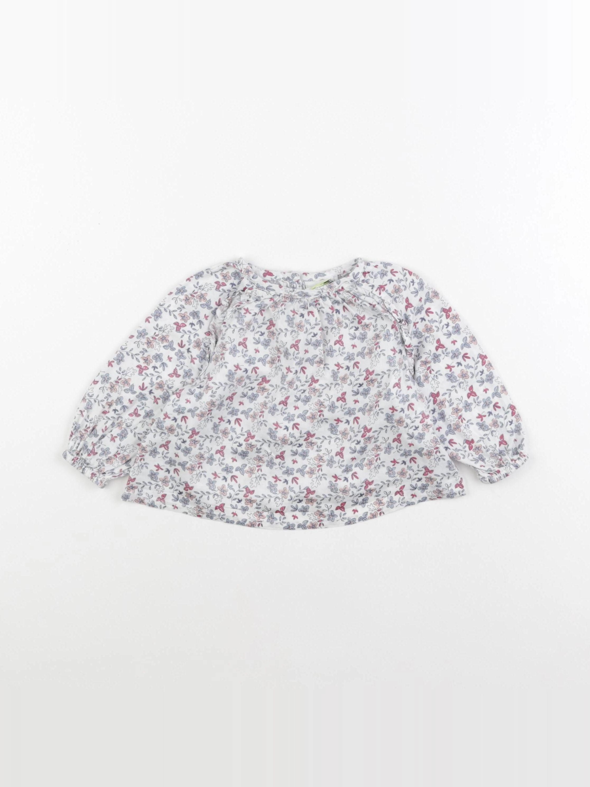Tape à l'oeil - blouse blanc - 6 mois