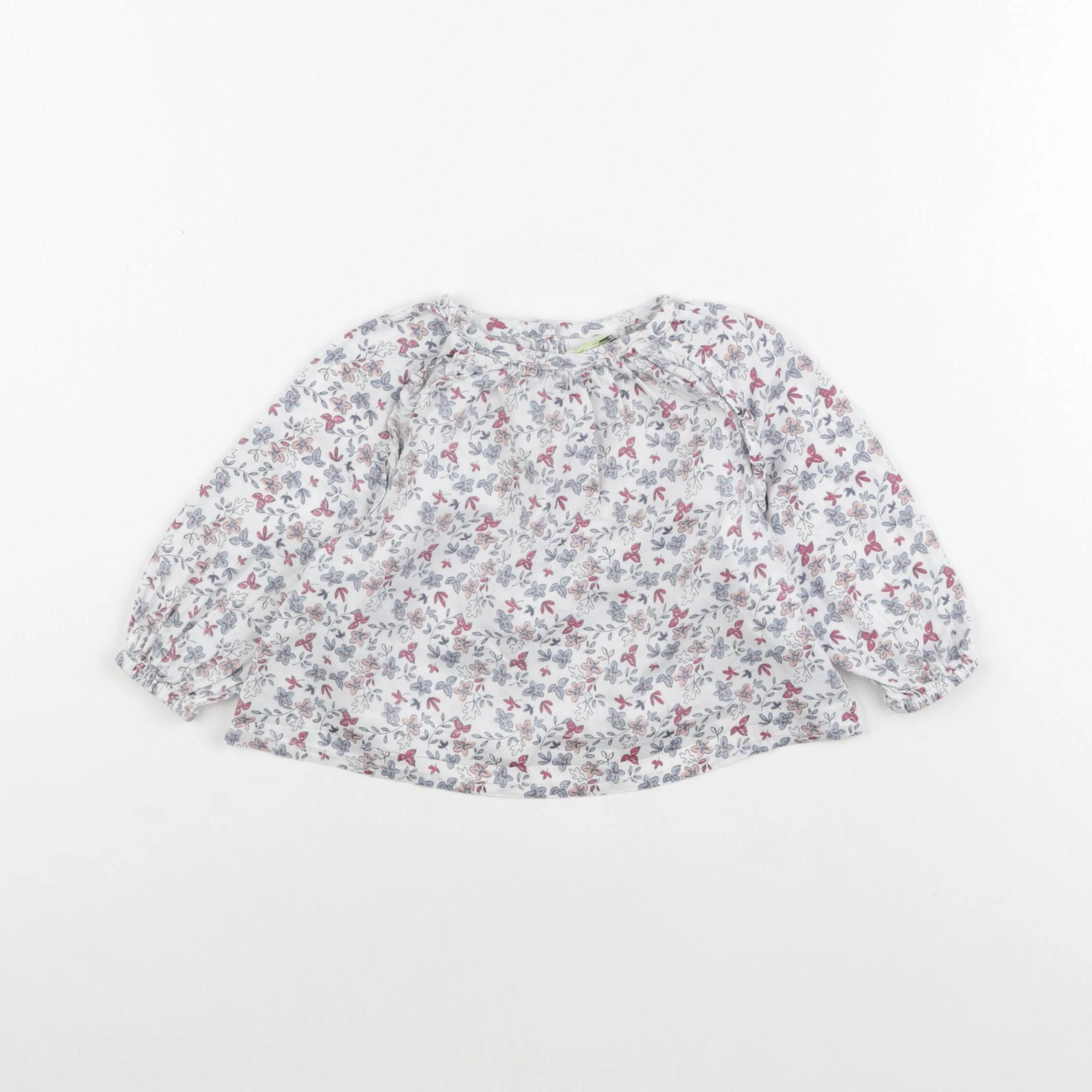Tape à l'oeil - blouse blanc - 6 mois
