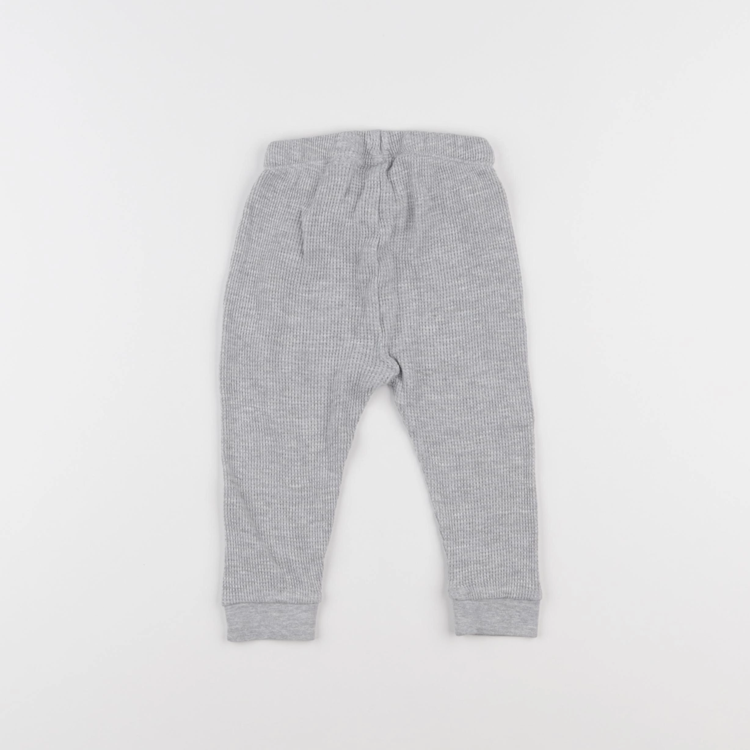 H&M - pantalon gris - 9/12 mois