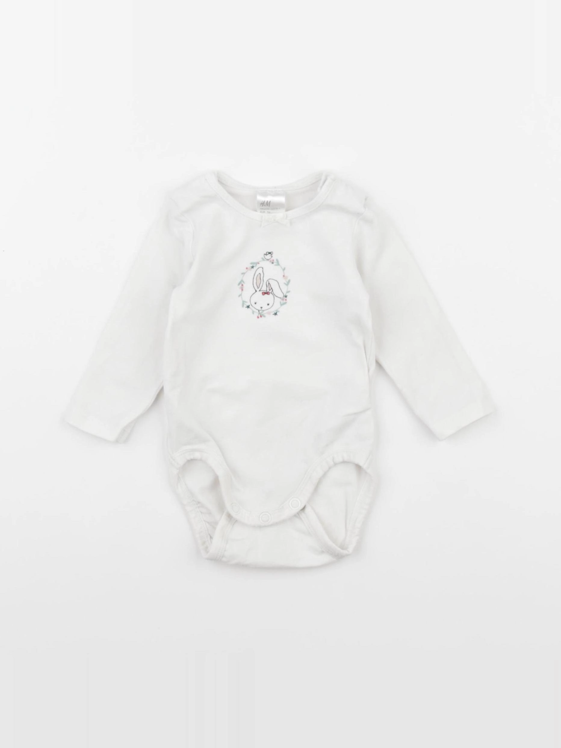 H&M - body blanc - 1/3 mois