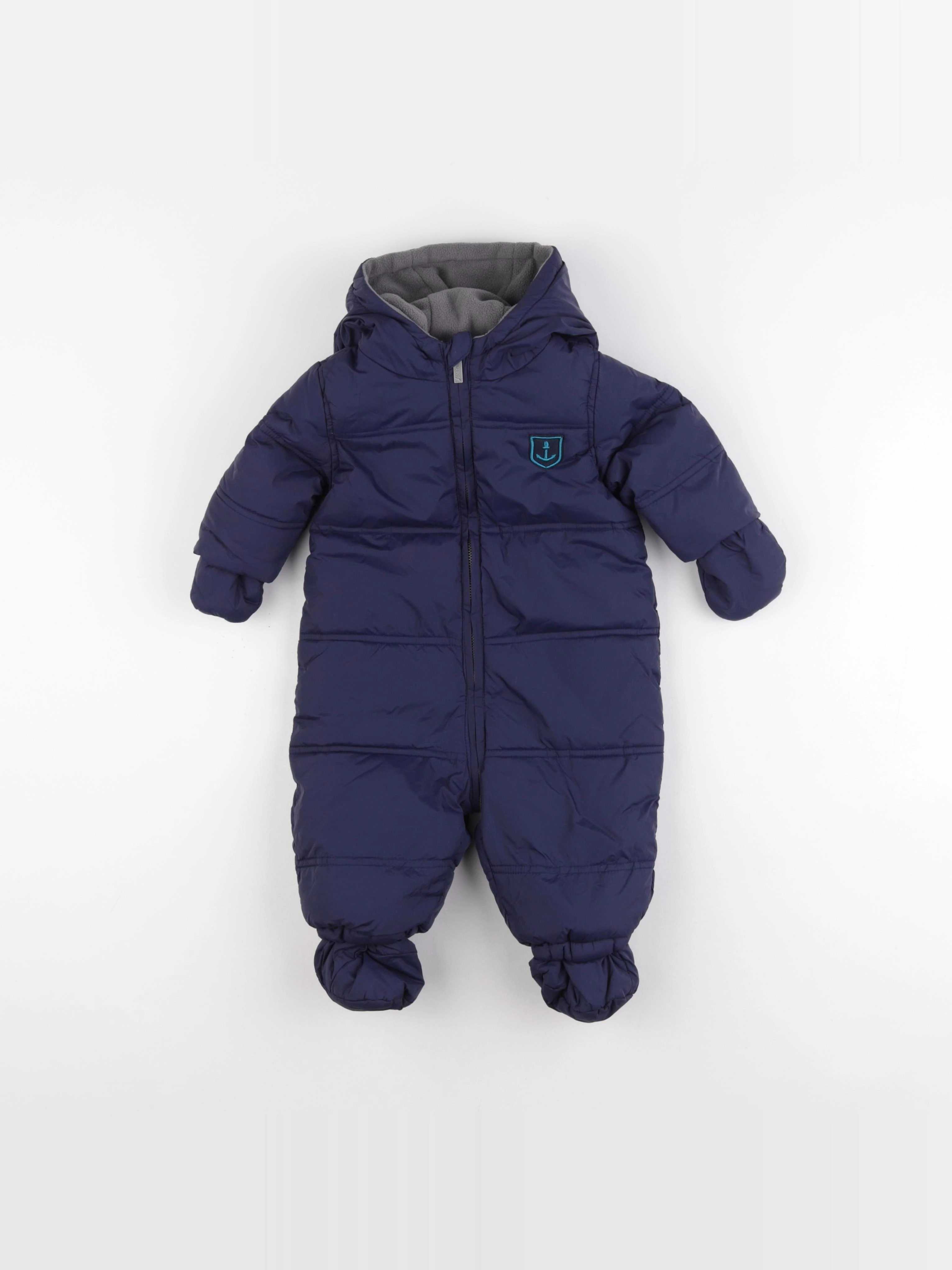 Jacadi - combi-pilote bleu - 6 mois