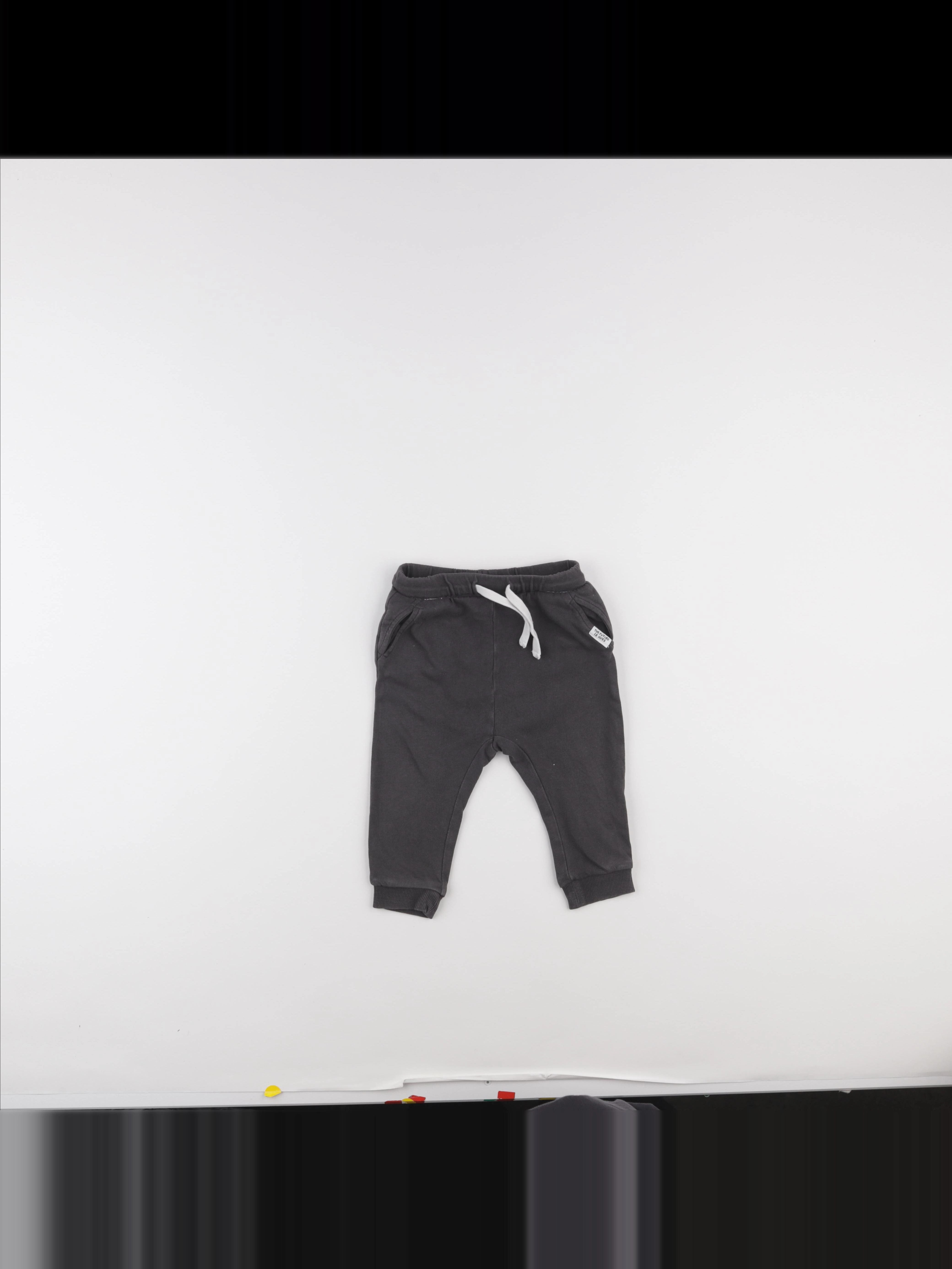 H&M - jogging gris - 9/12 mois