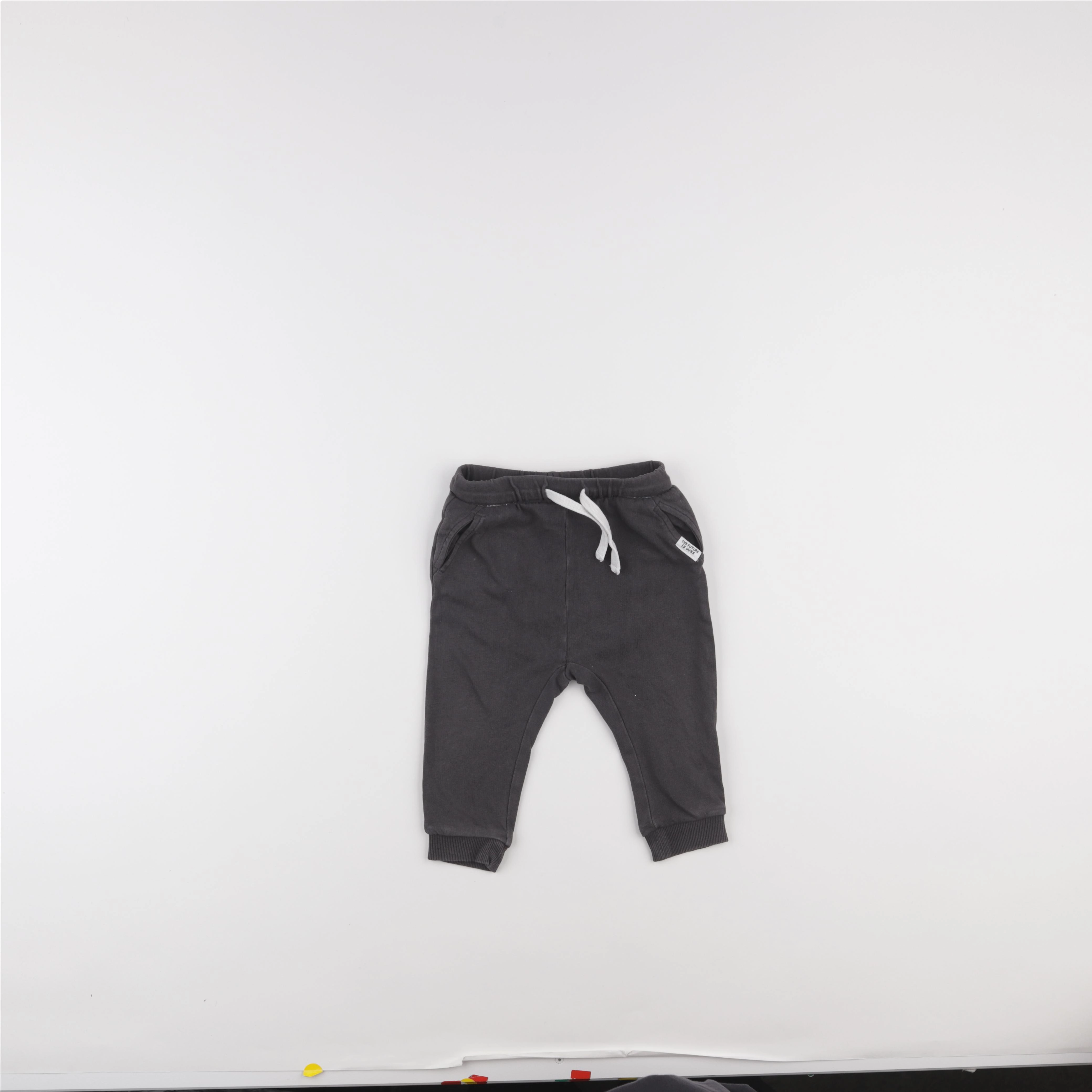 H&M - jogging gris - 9/12 mois