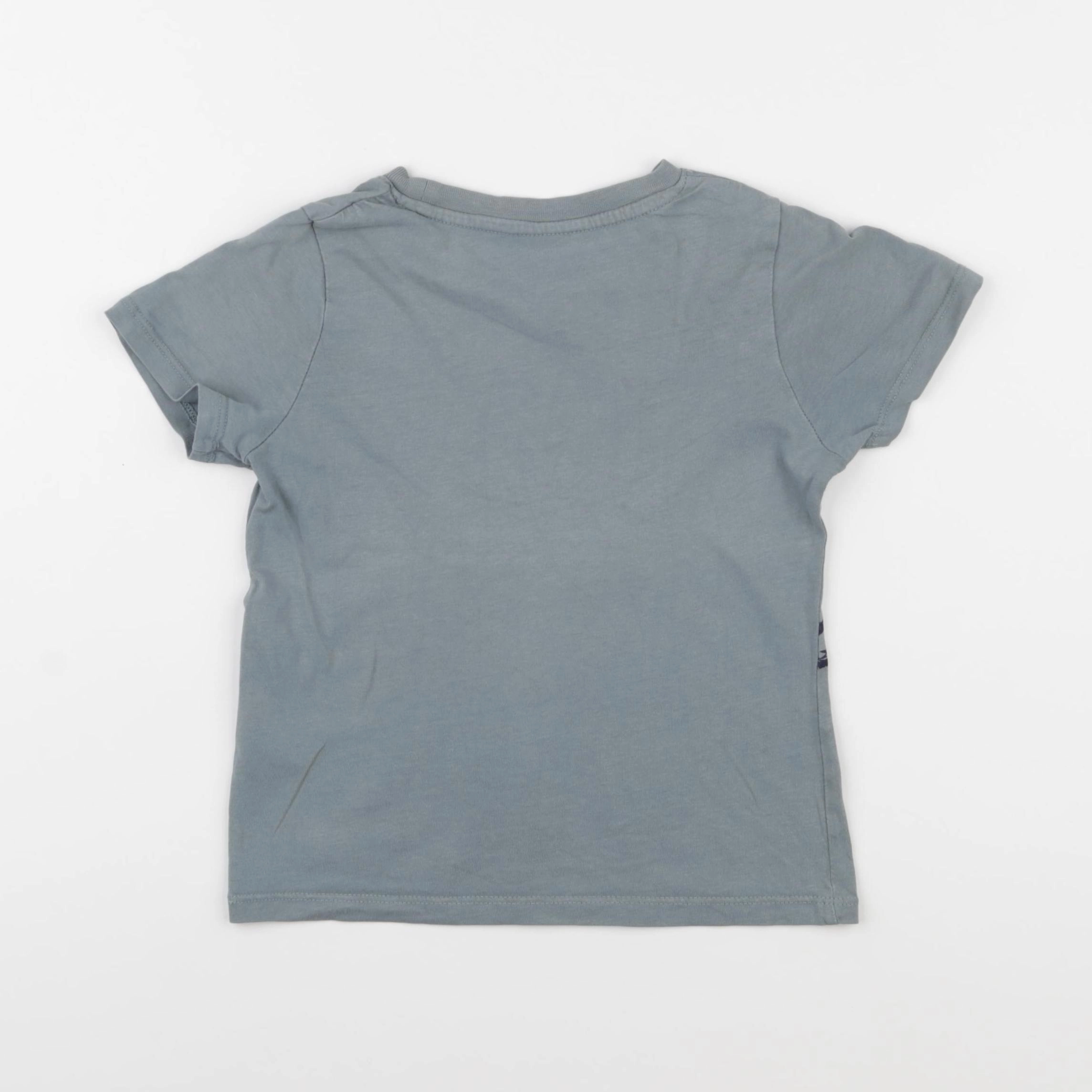 La Redoute - tee-shirt bleu - 5 ans