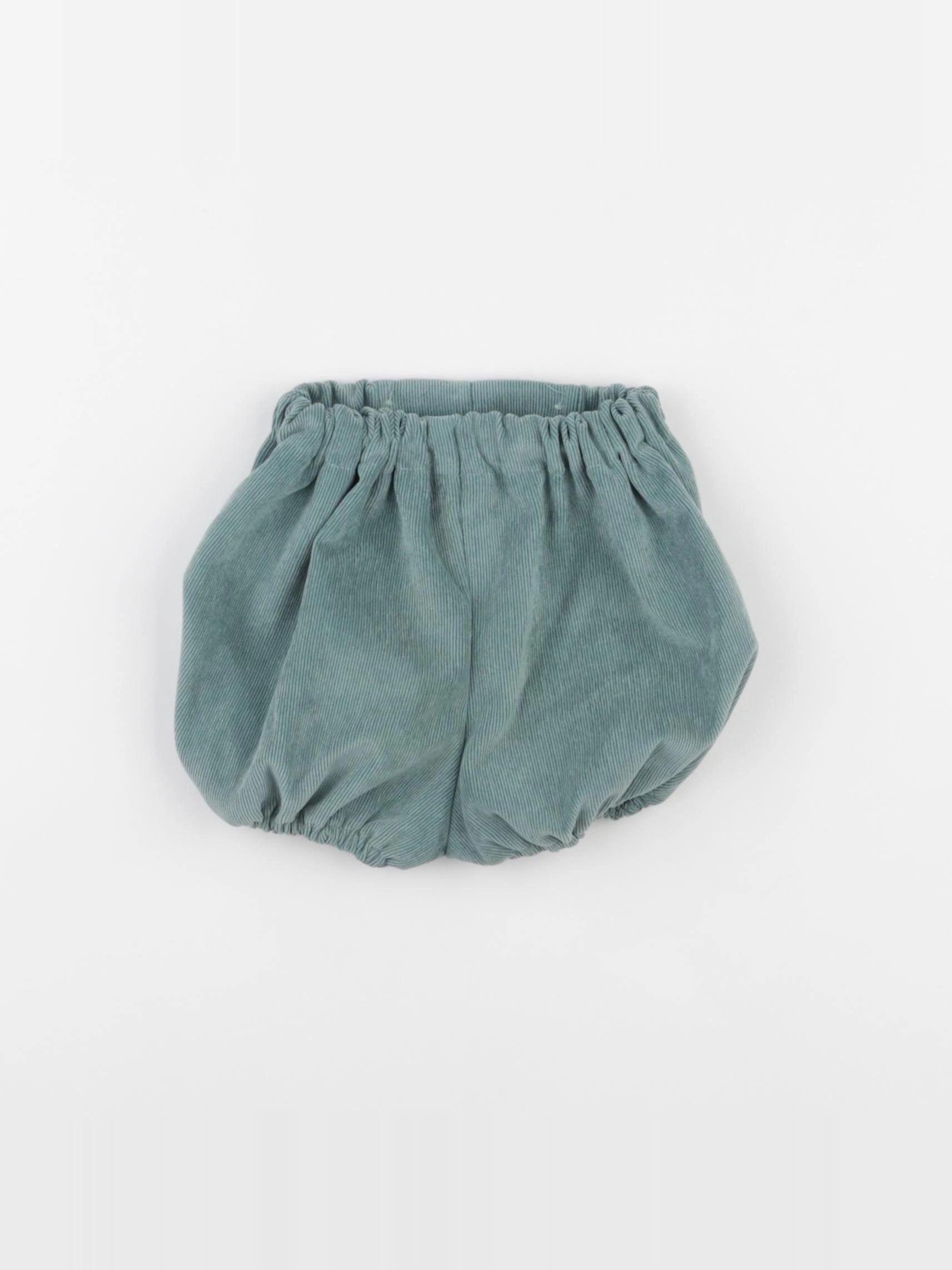 Lola Palacios - short vert - 12 mois