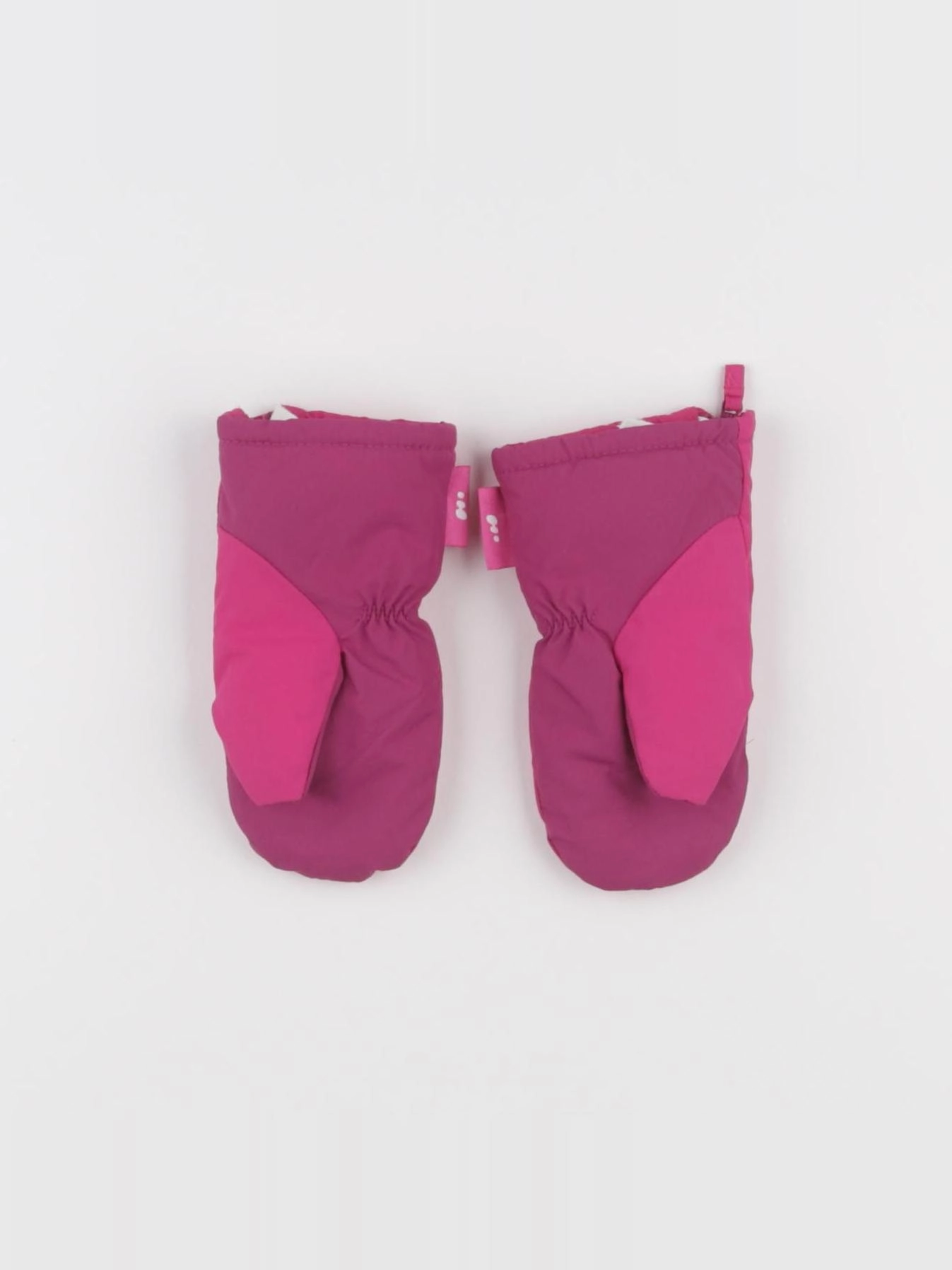 Decathlon ski - moufles rose - 18 mois