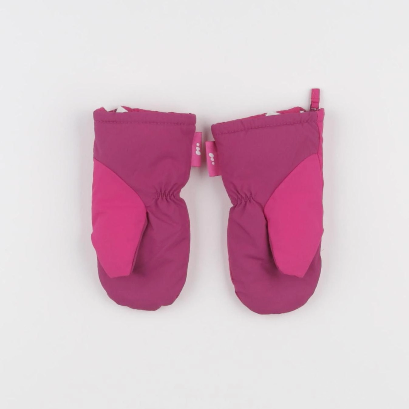 Decathlon ski - moufles rose - 18 mois