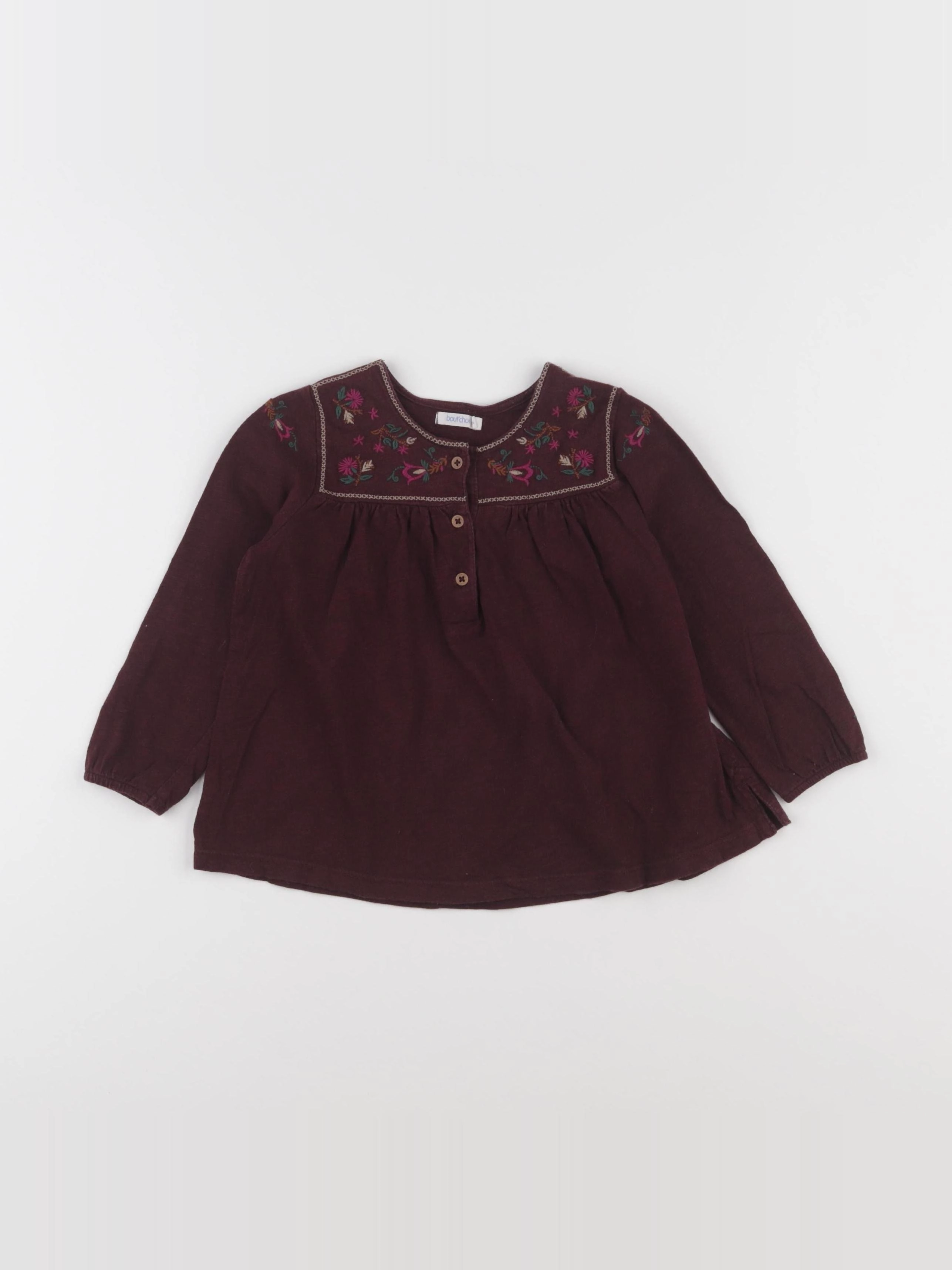 Boutchou - blouse violet - 24 mois