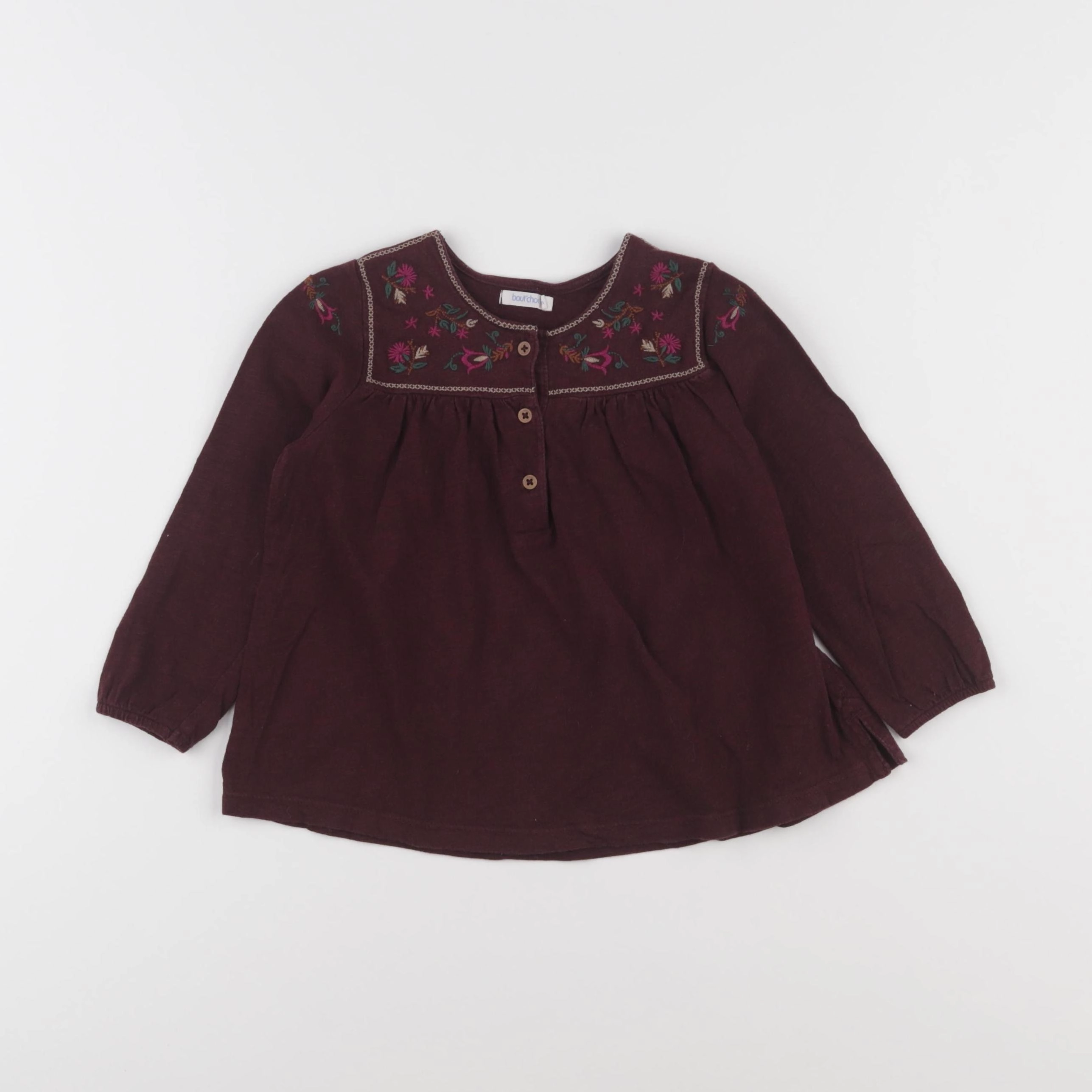 Boutchou - blouse violet - 24 mois