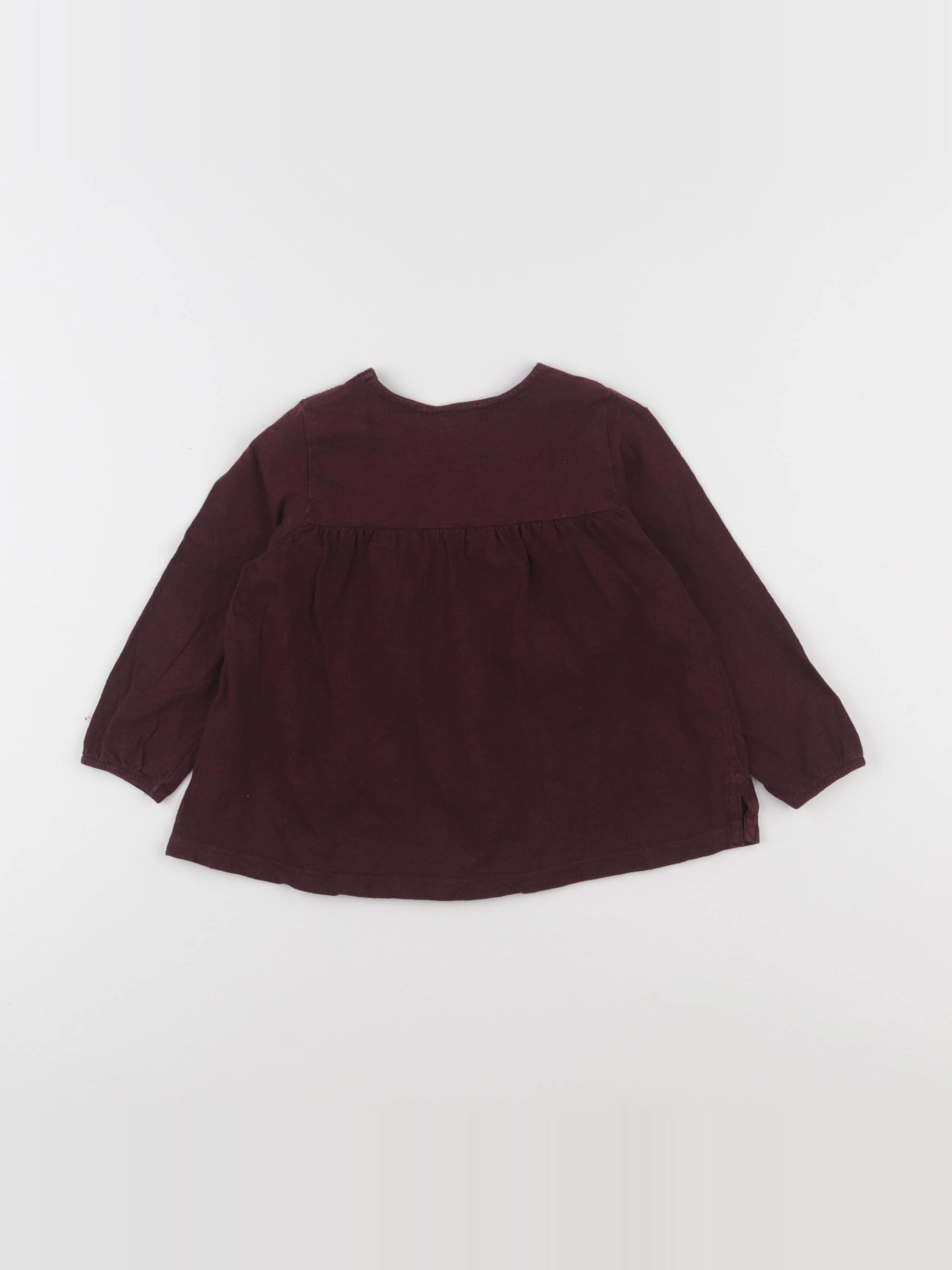 Boutchou - blouse violet - 24 mois