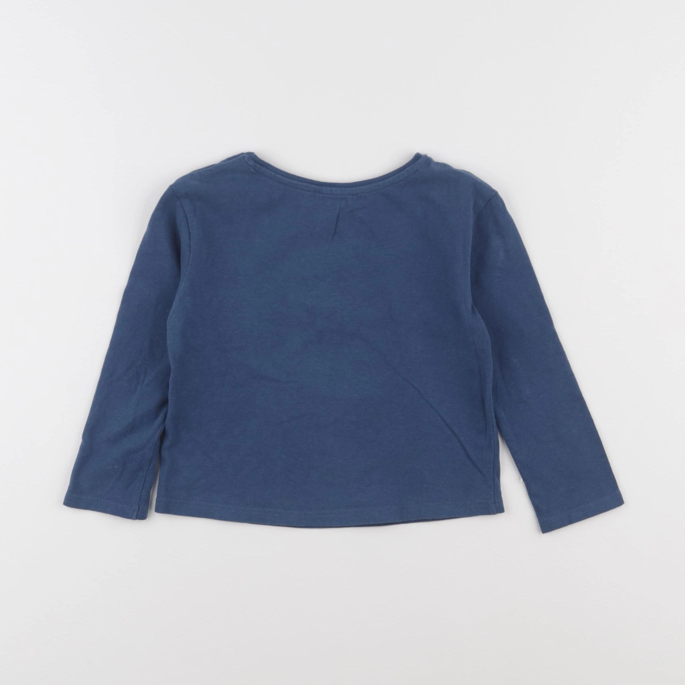 Okaidi - tee-shirt bleu - 3 ans