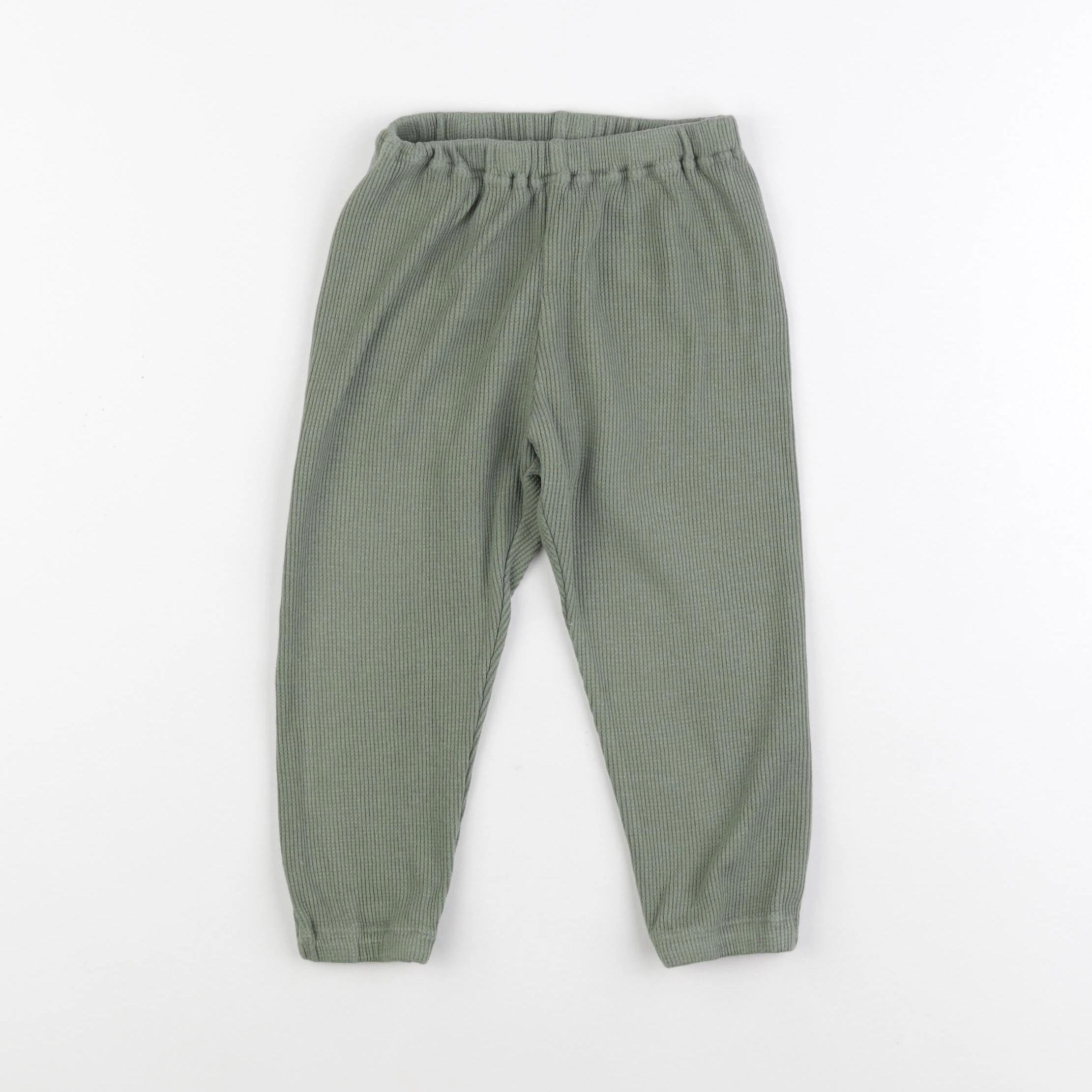 Uniqlo - sarouel vert - 18/24 mois