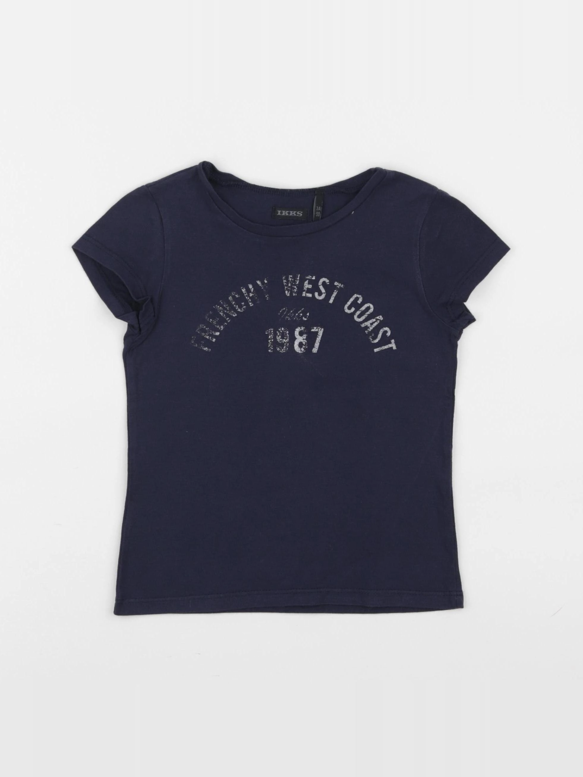 IKKS - tee-shirt bleu - 3 ans