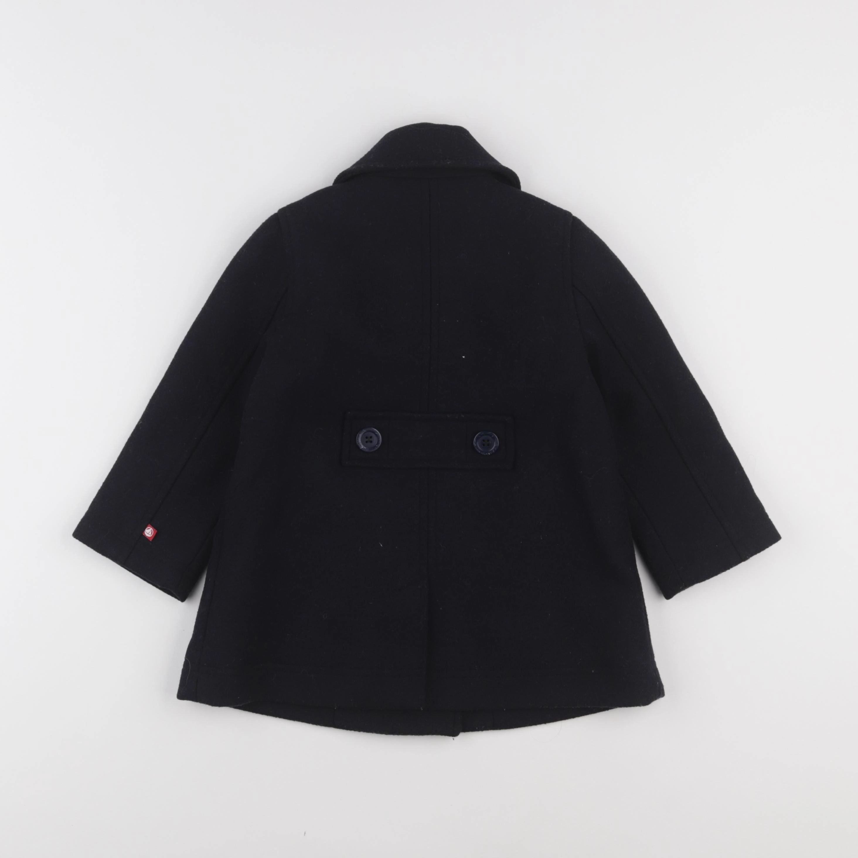 Petit Bateau - manteau bleu - 3 ans