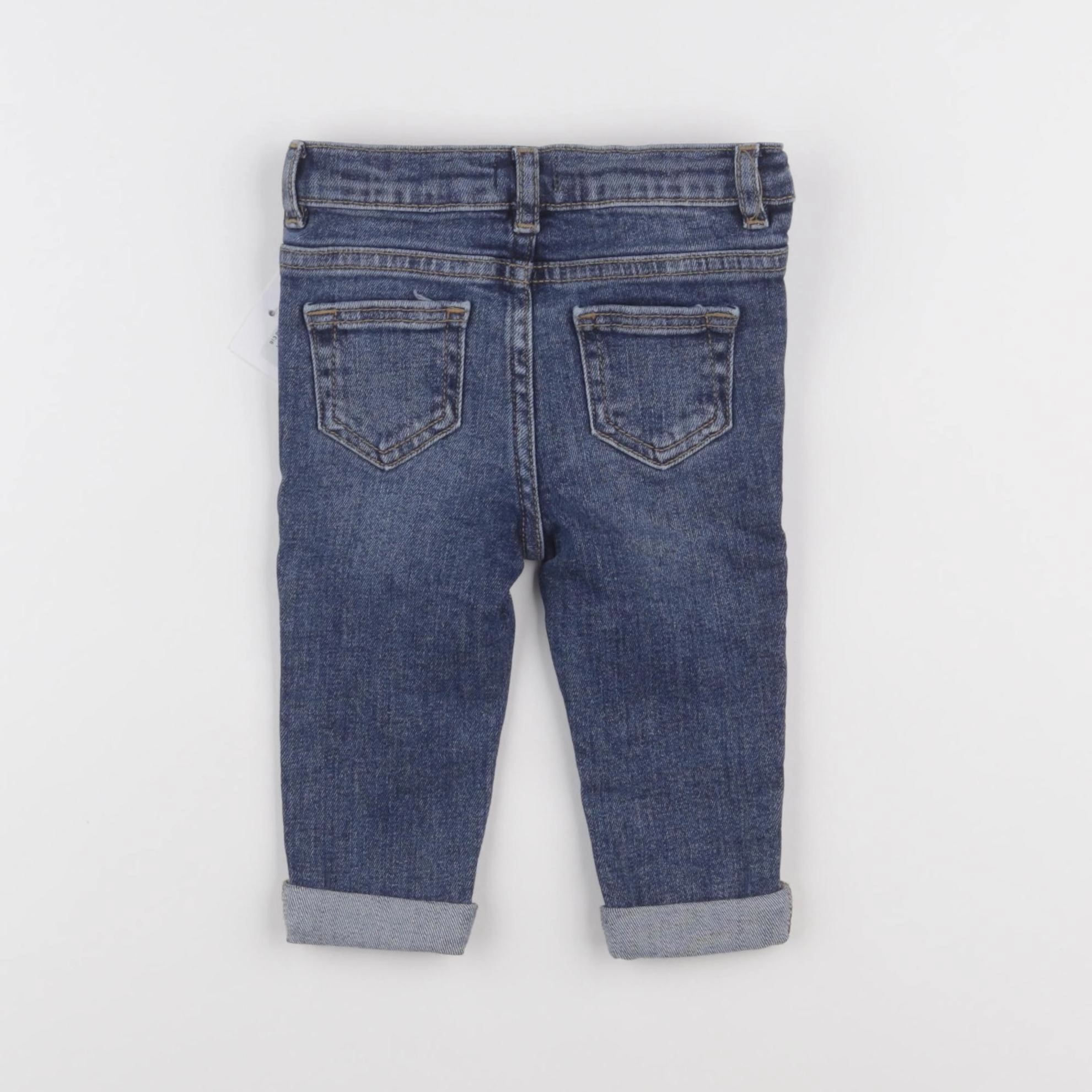 Vertbaudet - jean bleu - 9 mois