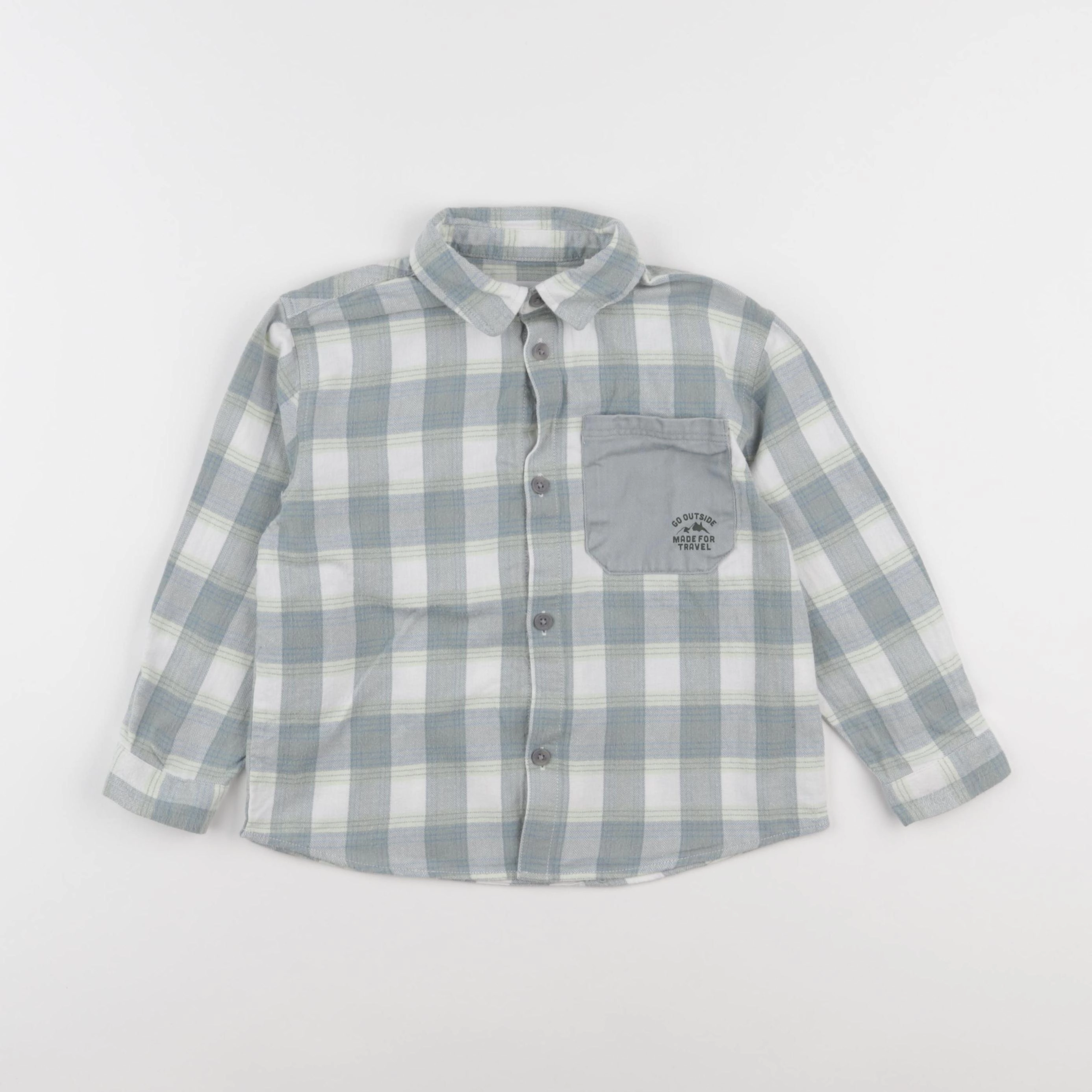 Zara - chemise bleu - 4/5 ans