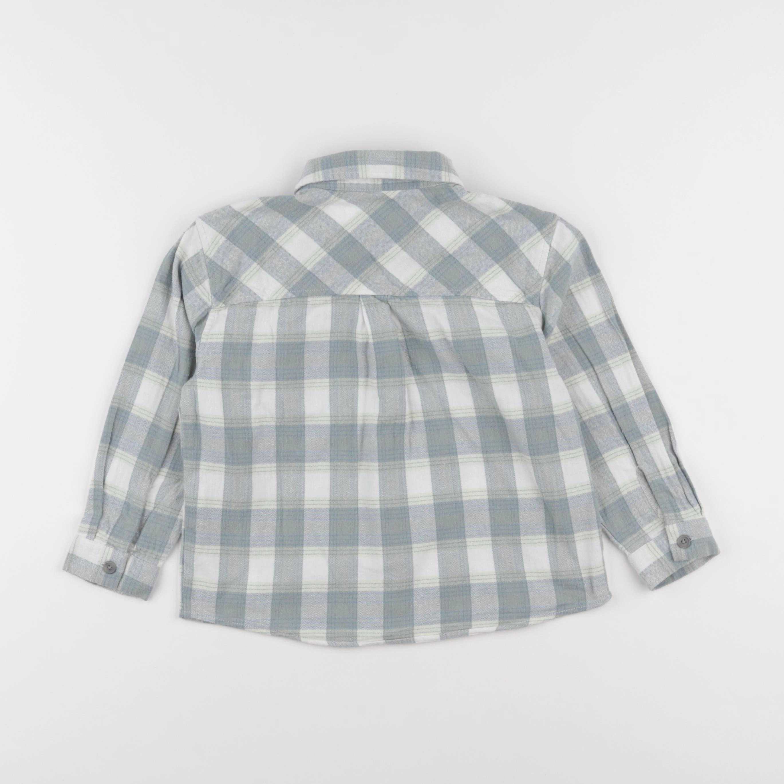 Zara - chemise bleu - 4/5 ans